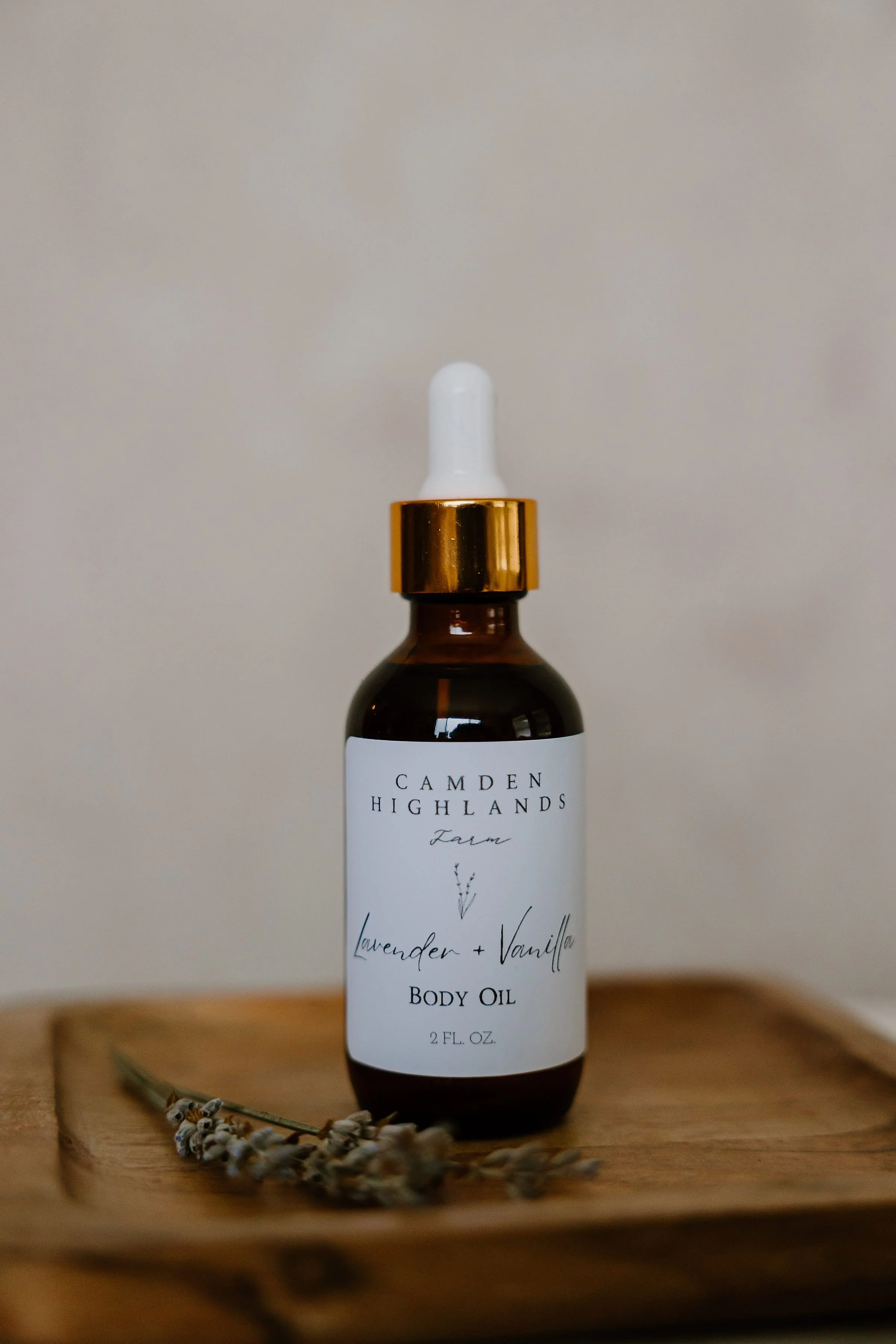 Lavender + Vanilla Body Oil