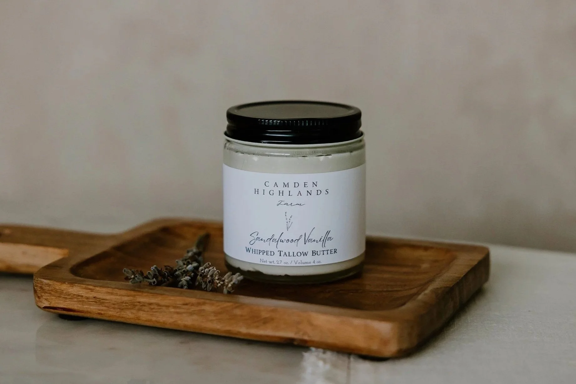 Crisp Cotton Whipped Tallow Body Butter