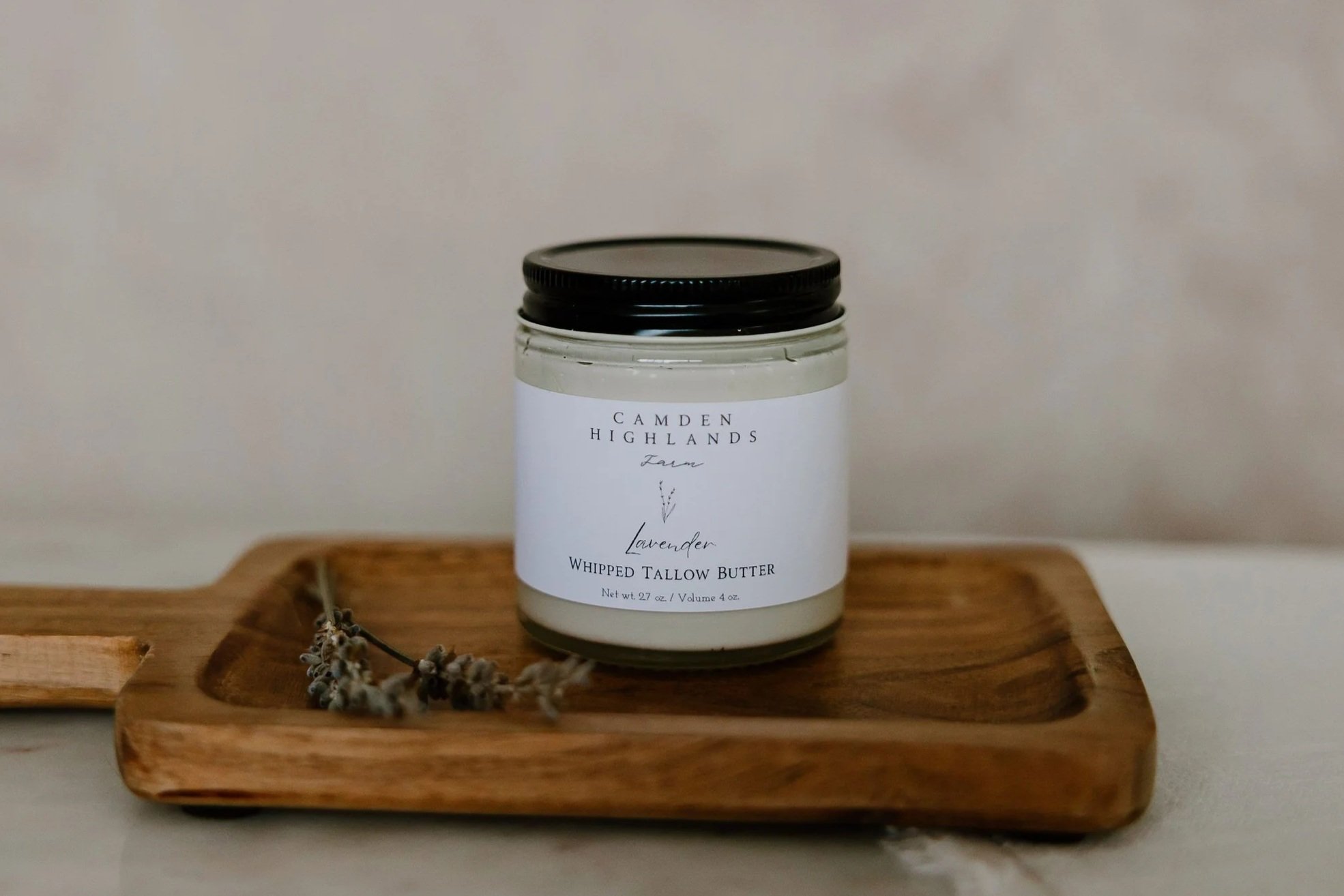 Lavender Whipped Tallow Body Butter