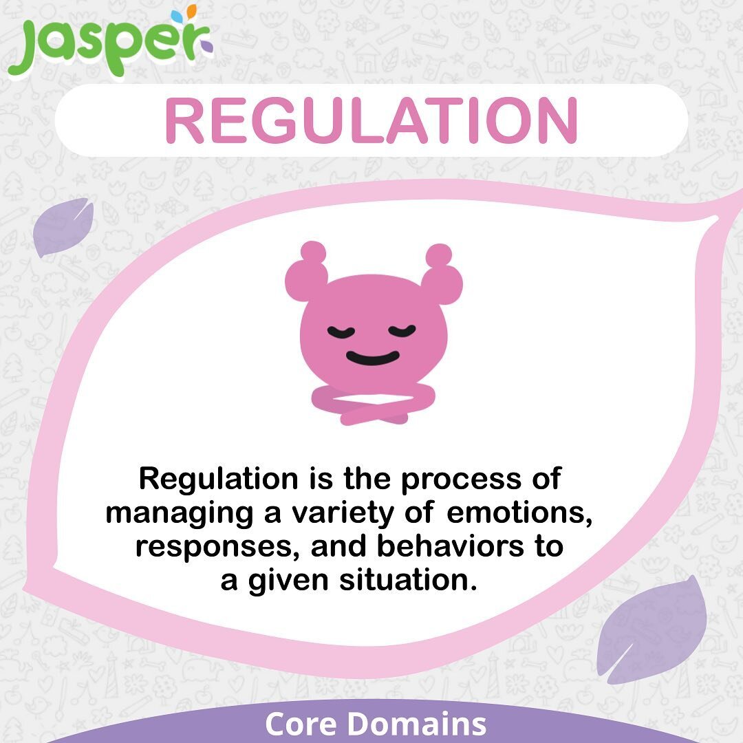 Regulation is an important domain in JASPER, because play, communication, and engagement are only possible if a child is regulated and ready to learn. While dysregulation is common among young children, we know that children with autism have greater 