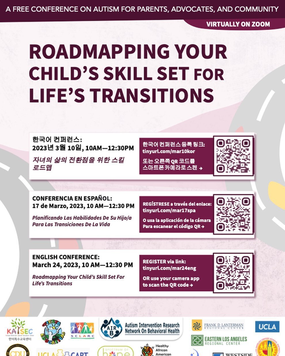 Mark your calendars🗓️‼️ lThis years AIRB conference dates are below. Don&rsquo;t forget to register using the links. For more information check https://www.airbnetwork.org/. See you on Zoom! 

📍March 10th: Korean Conference 
🖇️tinyurl.com/mar10kor