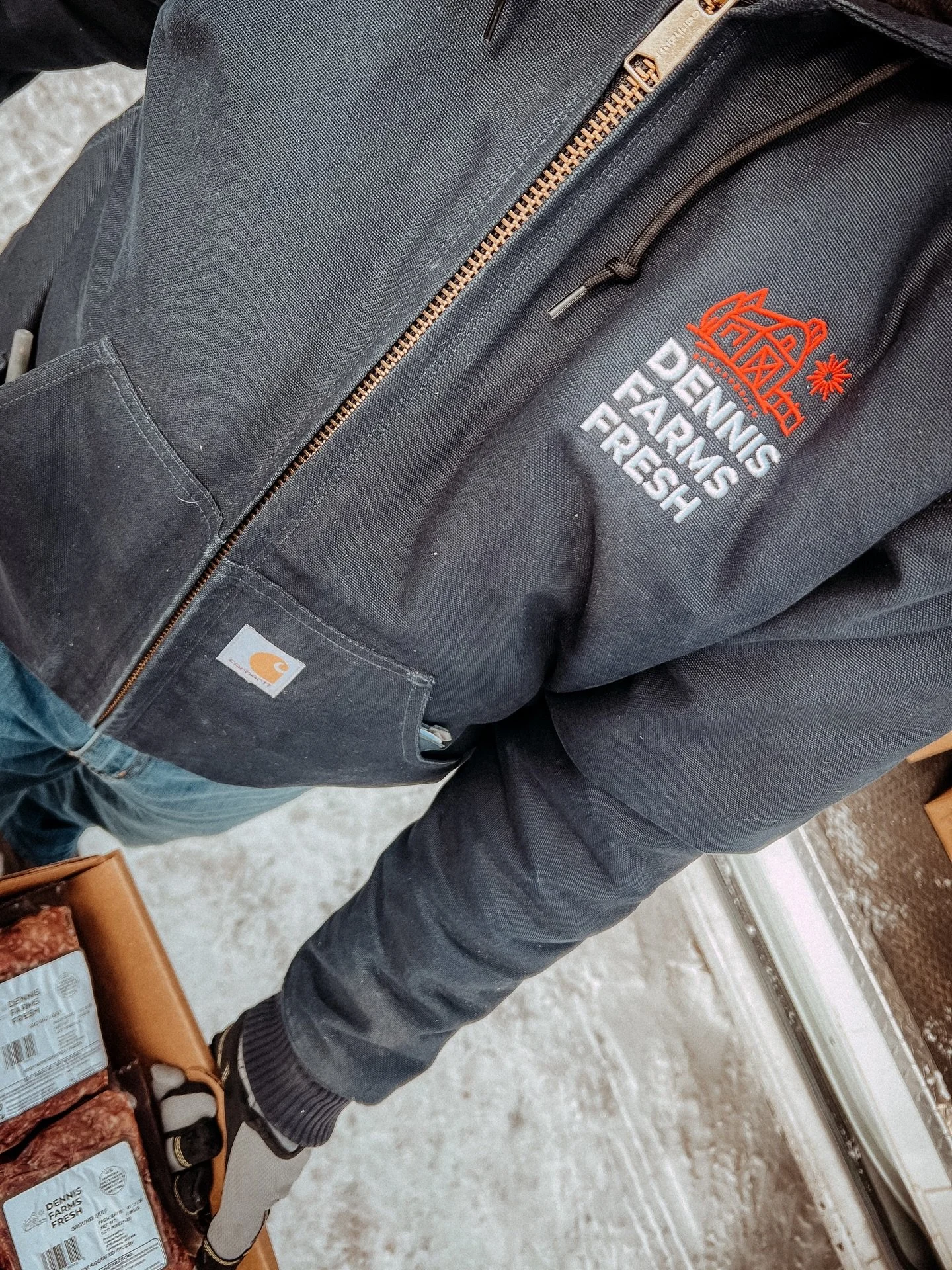 It&rsquo;s more than a drop off: A series. Pt. 1 

It&rsquo;s more than a drop off, it&rsquo;s a partnership.
Dennis Farms Fresh (a centennial farm) has trusted us for slaughter and butchering, and we&rsquo;re proud to be part of their process from p