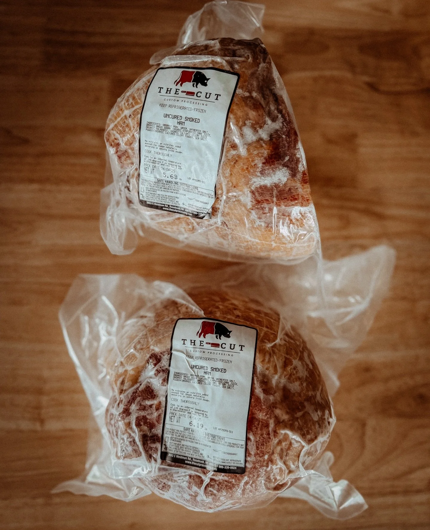 🐷 Uncured ORGANIC Easter Hams!!! 40% off while supplies last! 
.
Feed your family only the best this Easter. It doesn&rsquo;t get any better than this!
