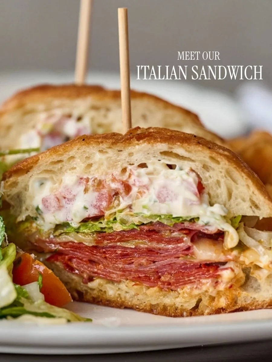 summer lunch sandwich, a love language.