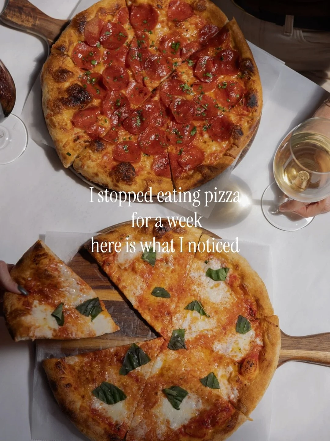 Someone&rsquo;s got to hold it down with pizza. It can&rsquo;t always be salads.