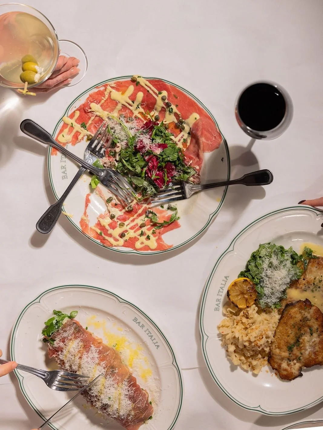 Where dinner starts and the night follows. ⁠
PS: all bottles of wine are half off.