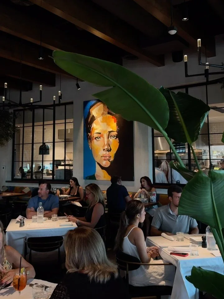 Gathered for a Monday at Bar Italia.