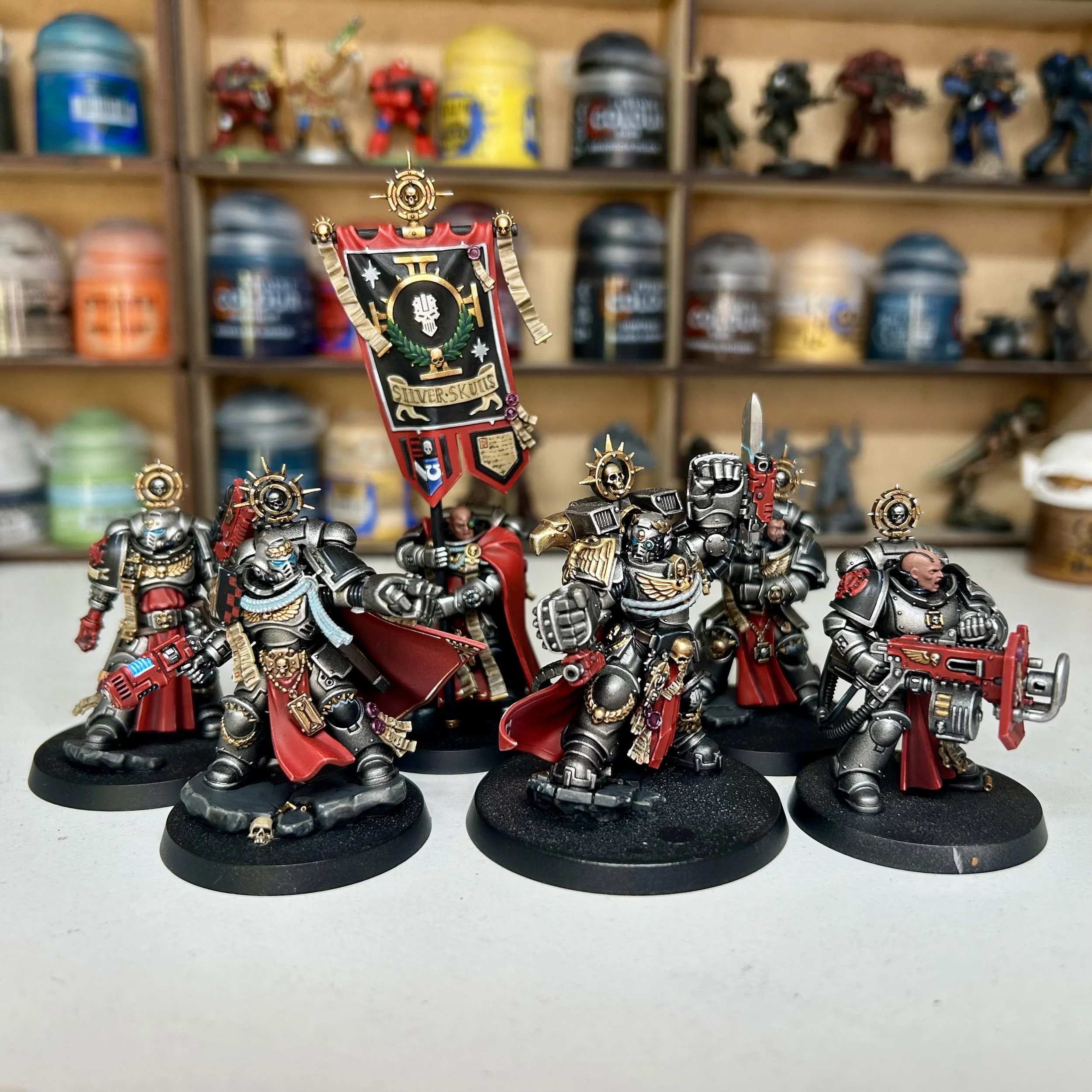 Warhammer space marine painting commission