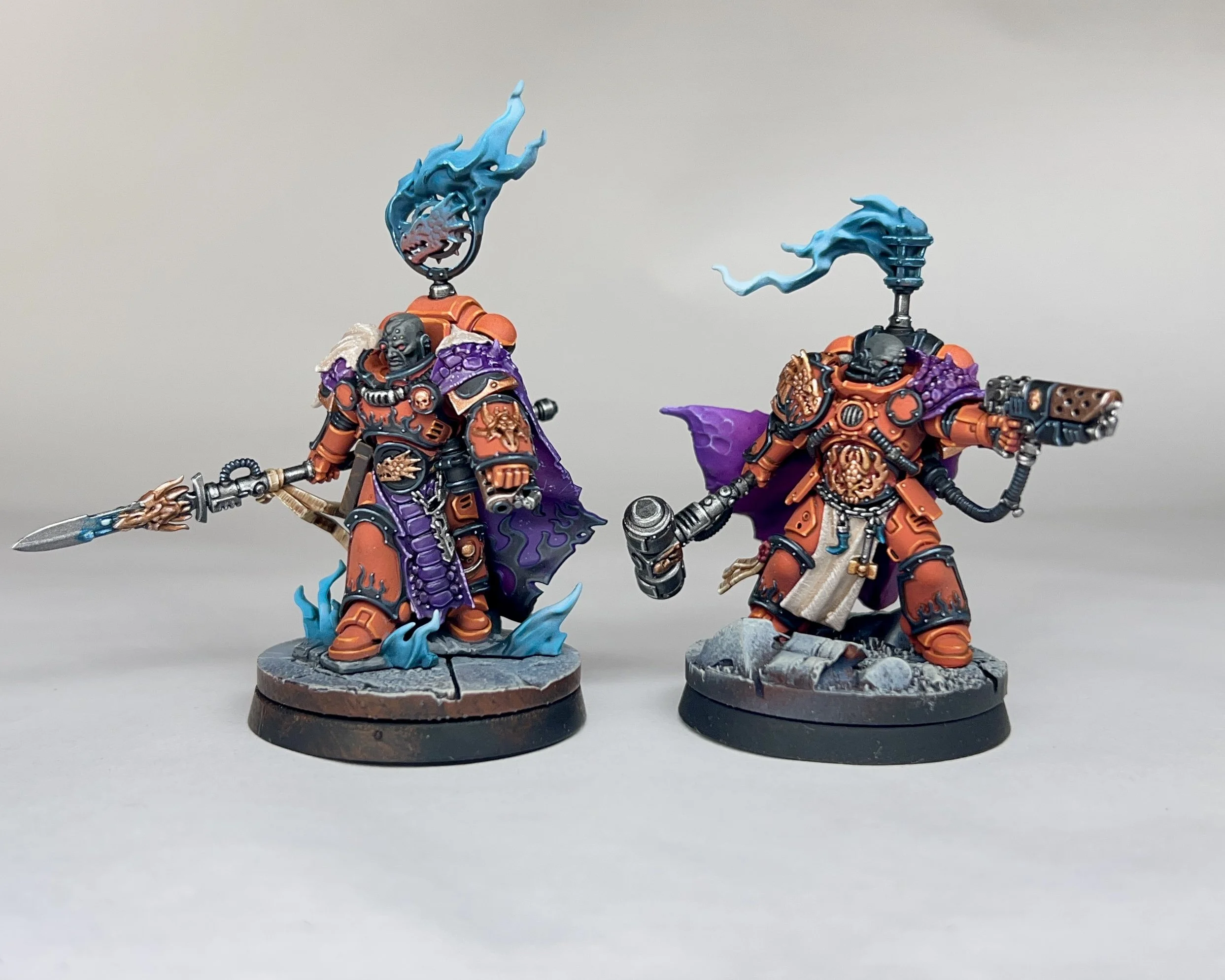 Warhammer 40K space marine painting commission