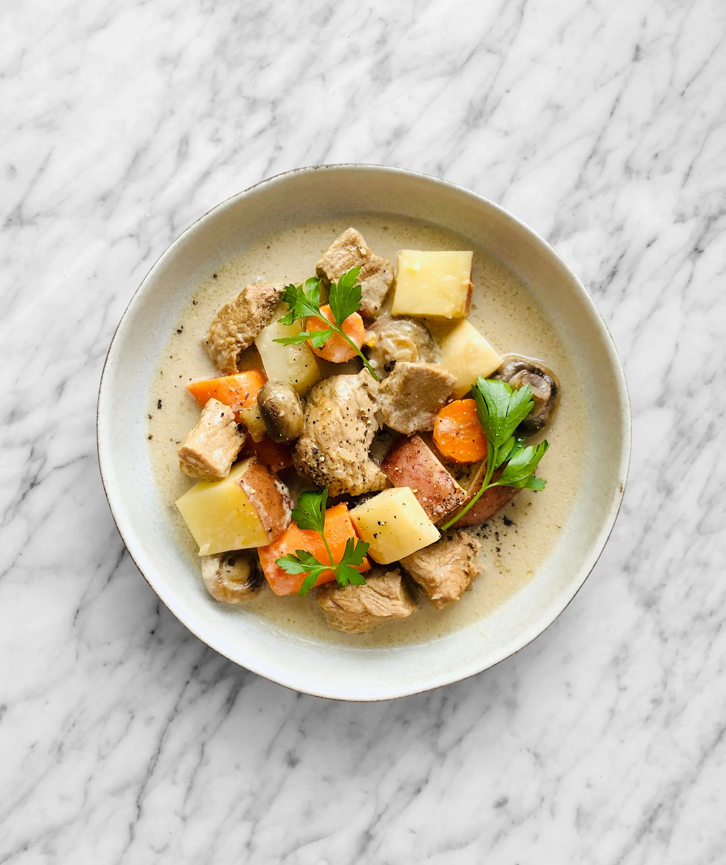 Blanquette de veau simplifiée