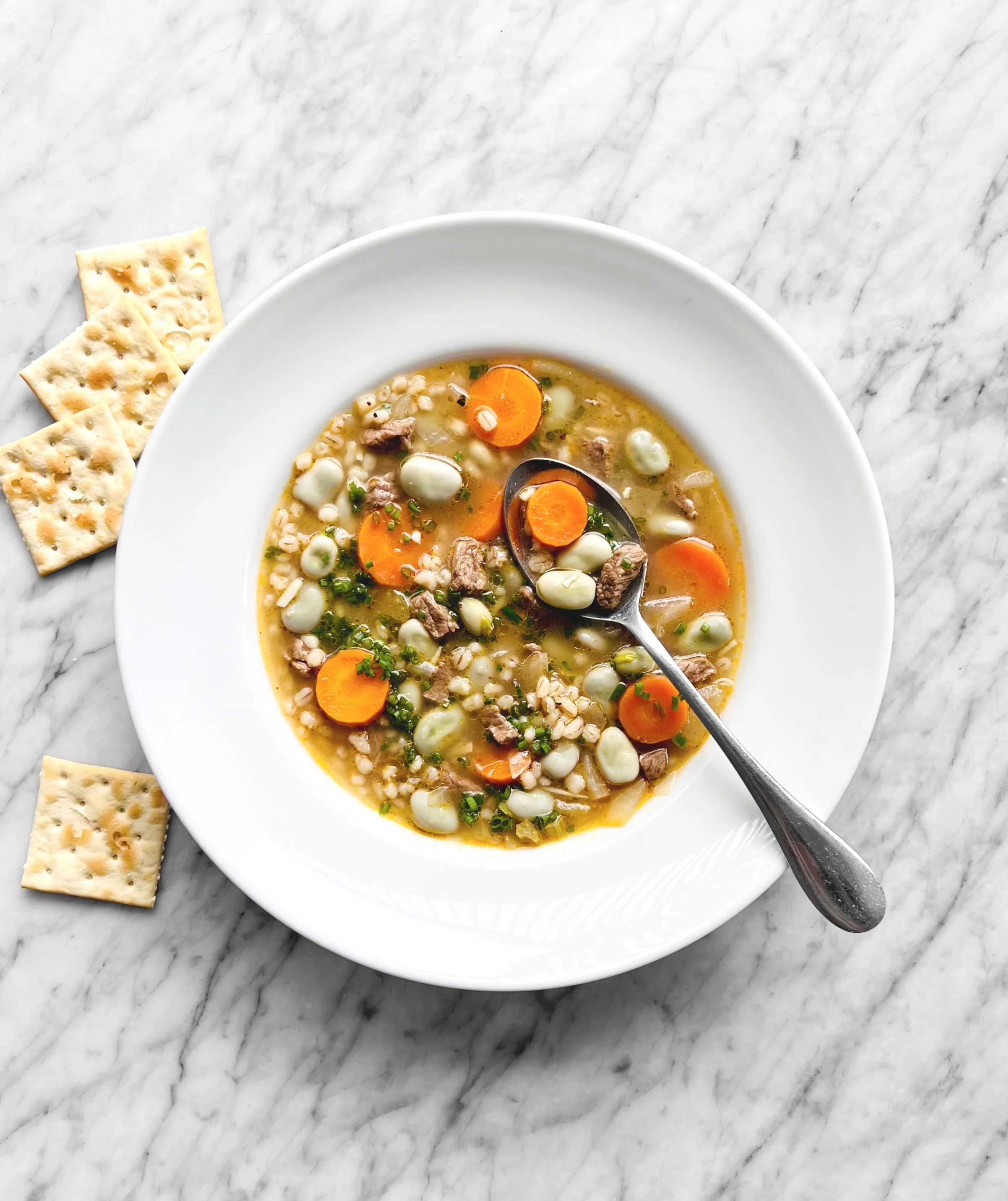 Soupe aux gourganes de Mme Morneau