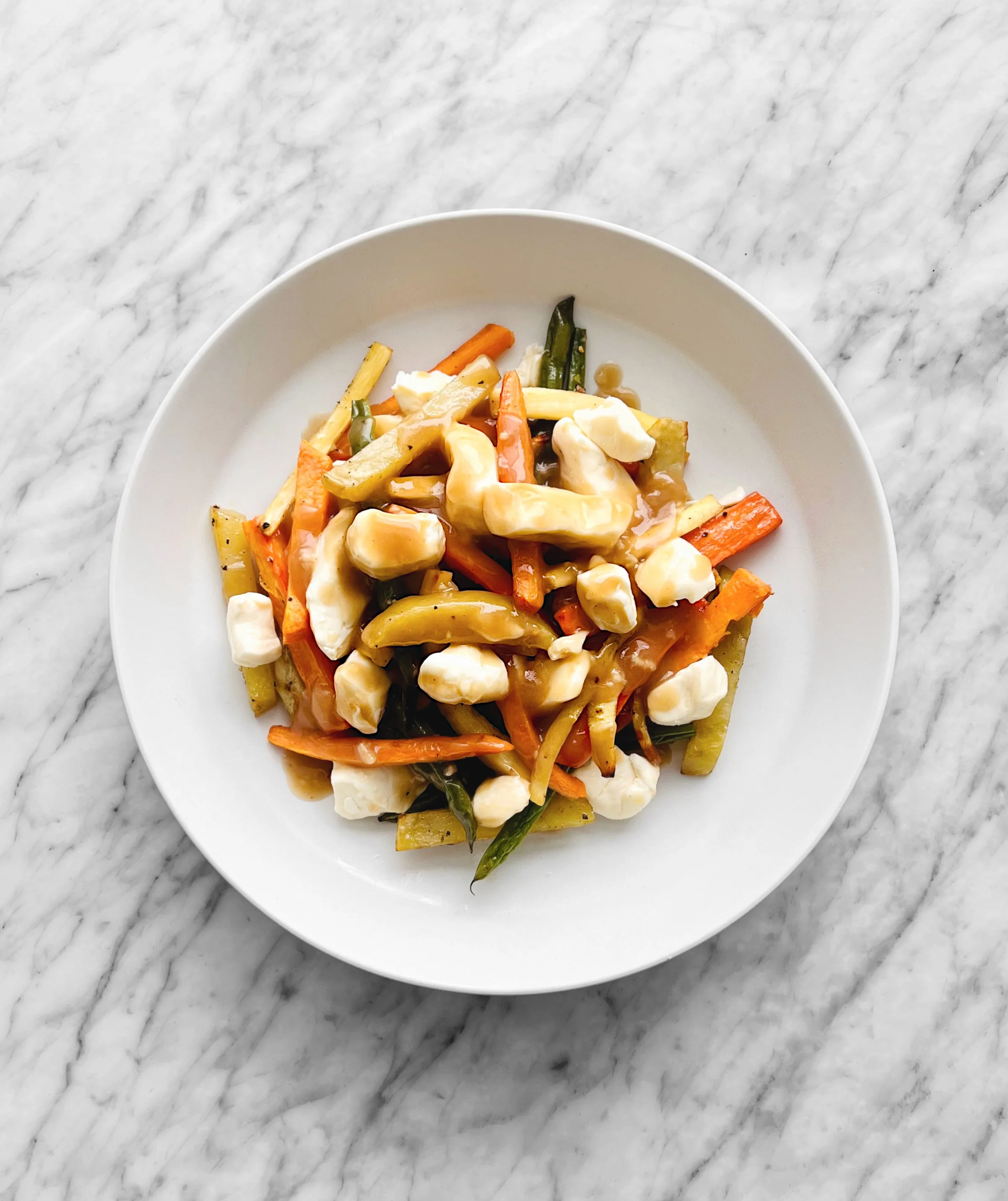 Poutine aux légumes