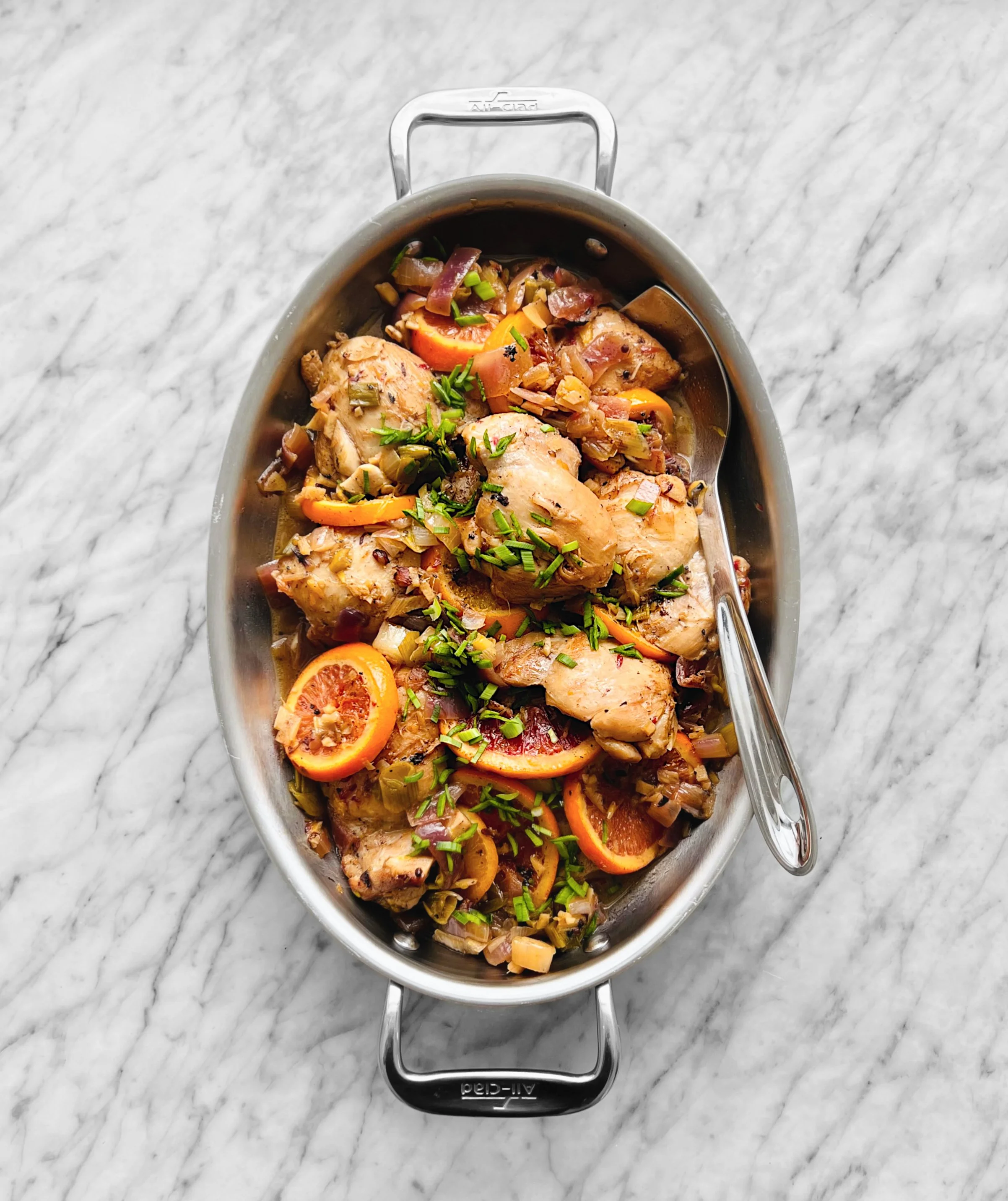 Casserole de poulet orange-tamari