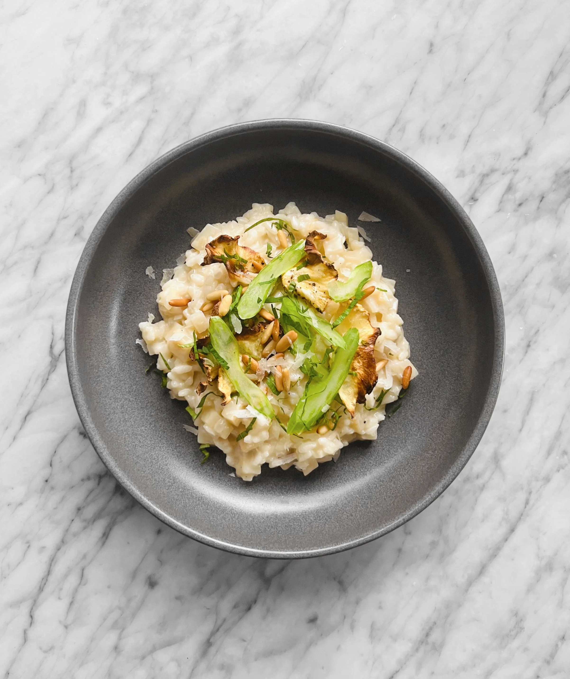 Risotto au céleri-rave