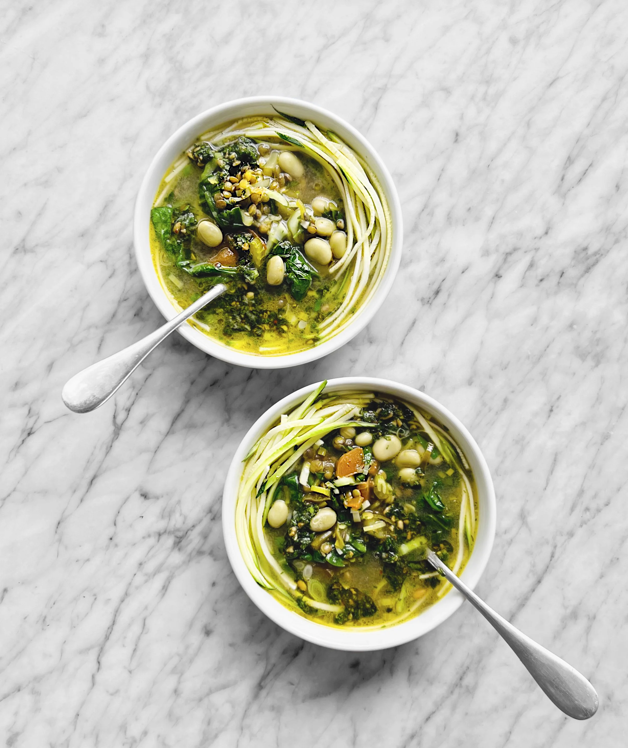Minestrone verte