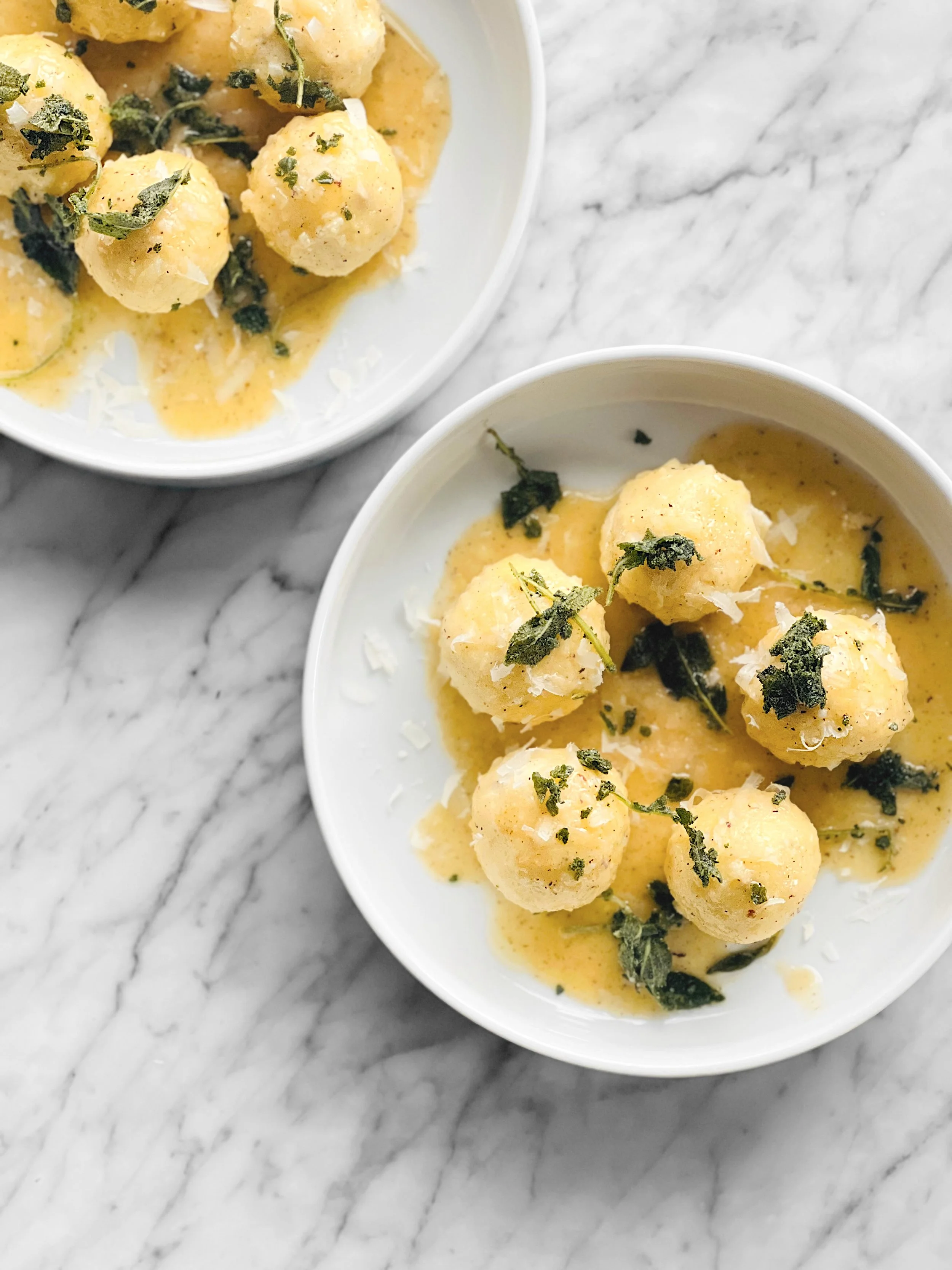 Gnudi - Boulettes de ricotta à la toscane