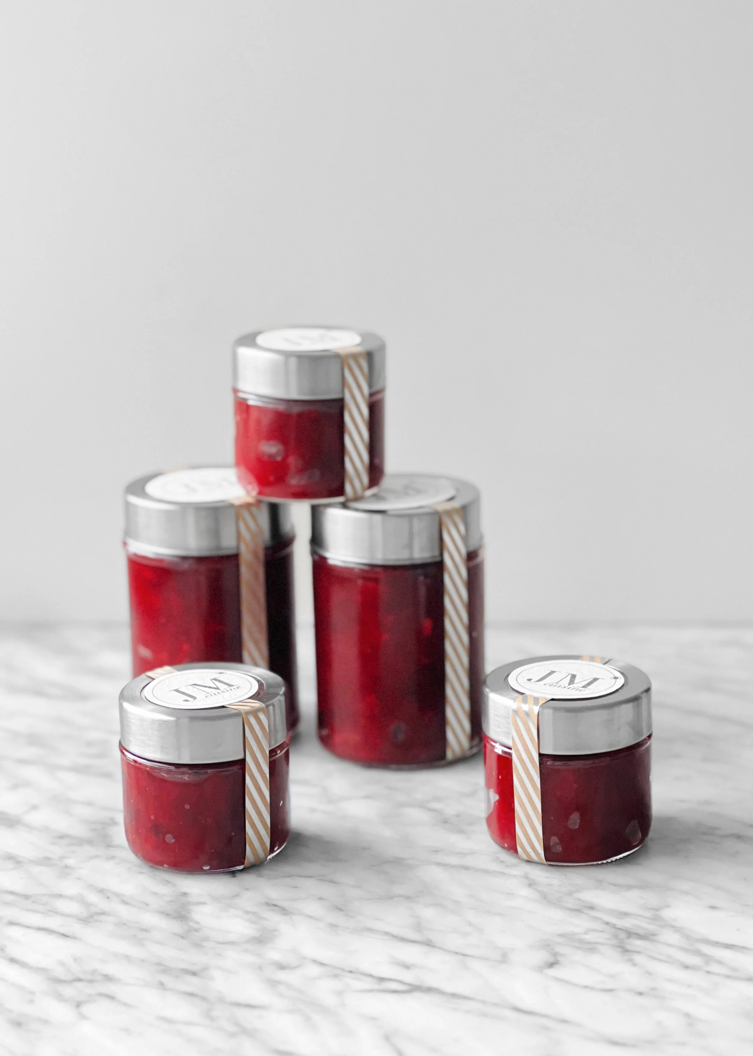 Compote de canneberges gingembre-clémentine