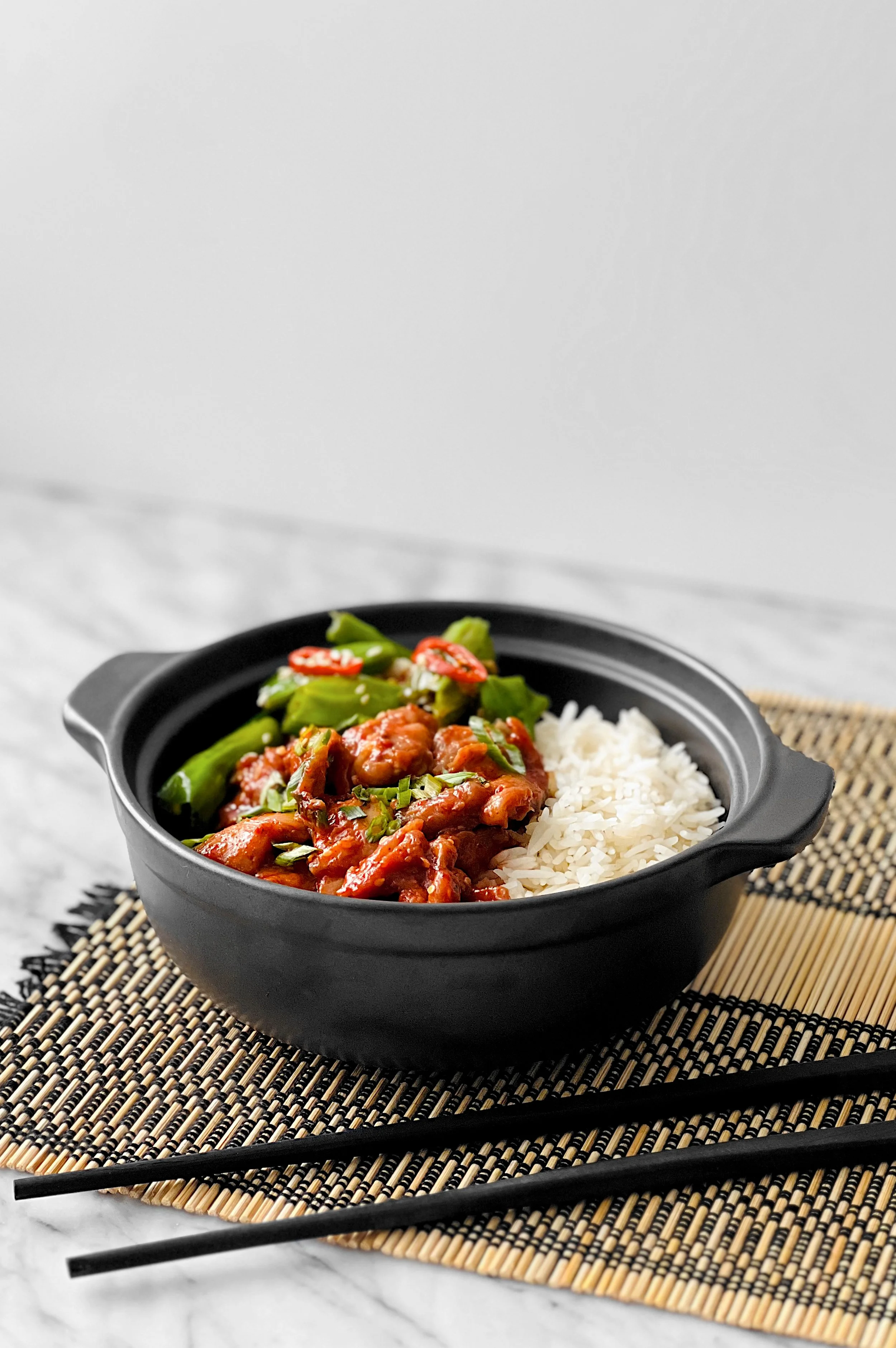 Bulgogi de poulet au gochujang