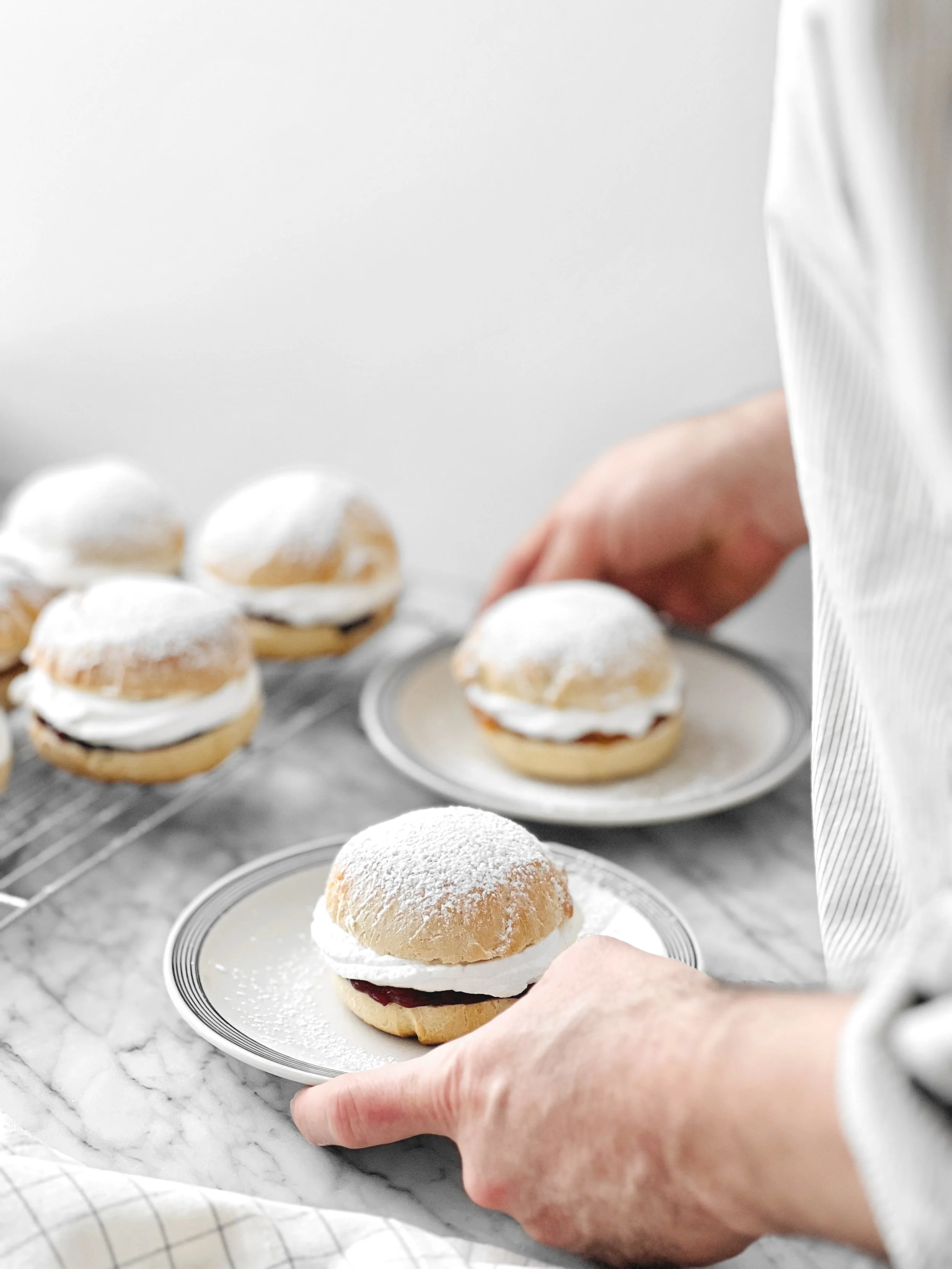 Fastelavnsboller - Brioches norvégiennes du Mardi gras