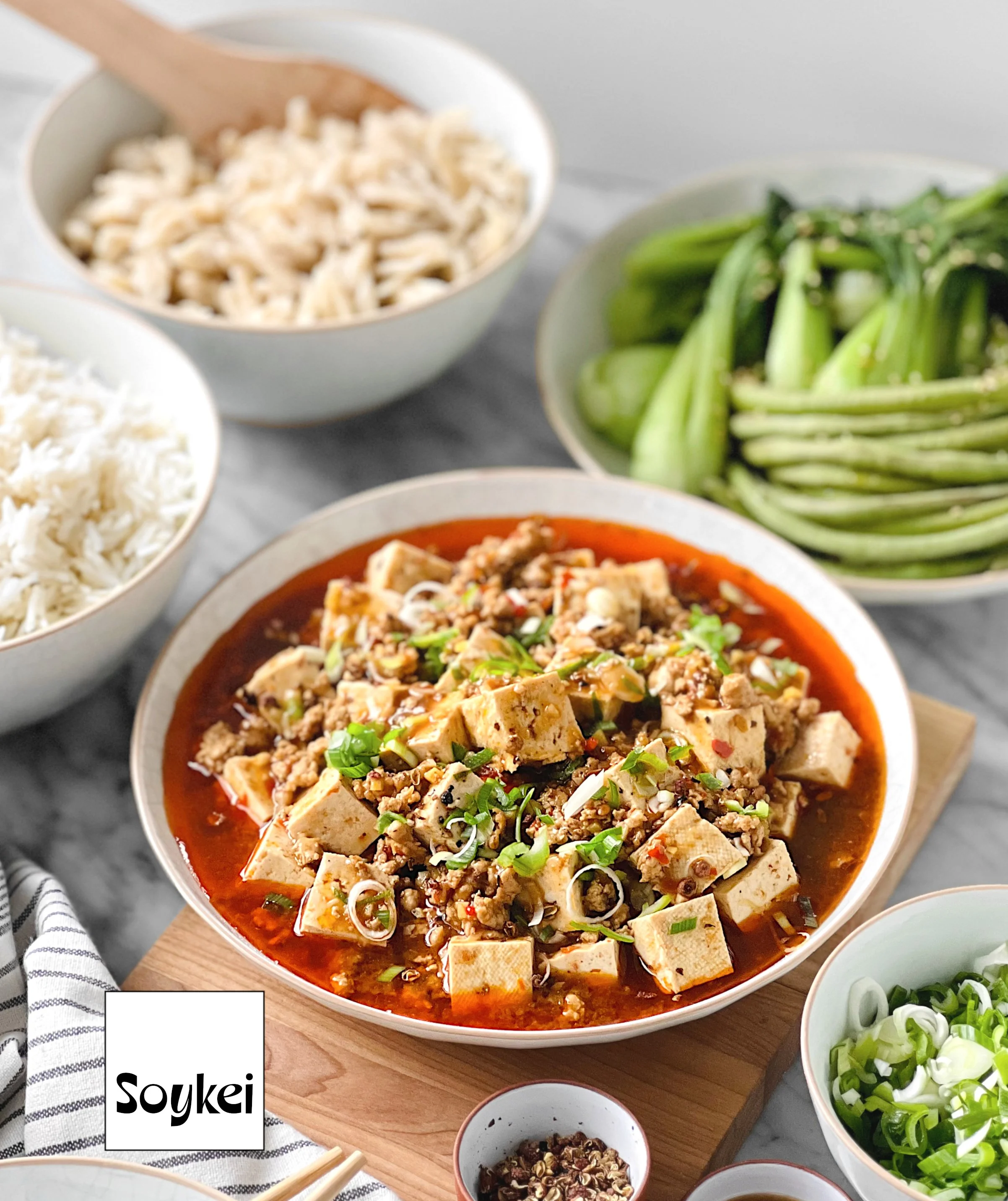 Tofu Mapo sichuanais