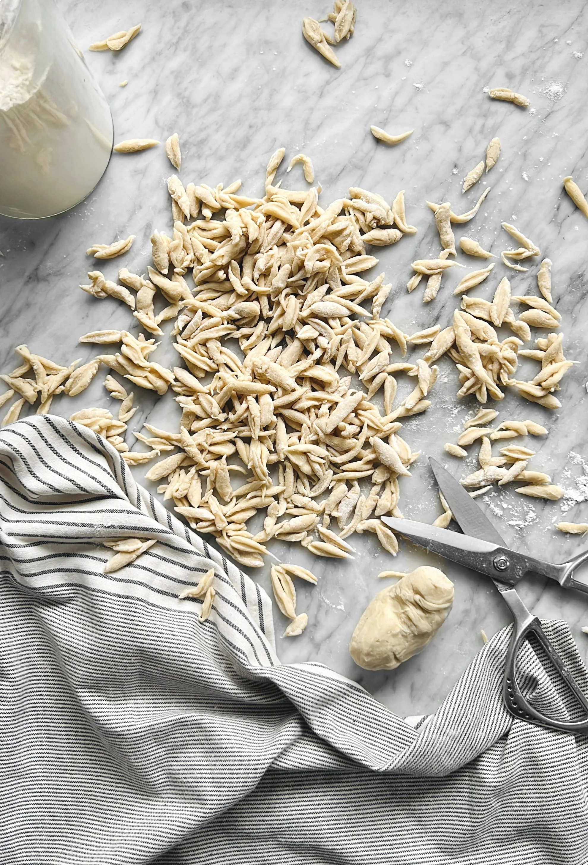 Nouilles aux ciseaux