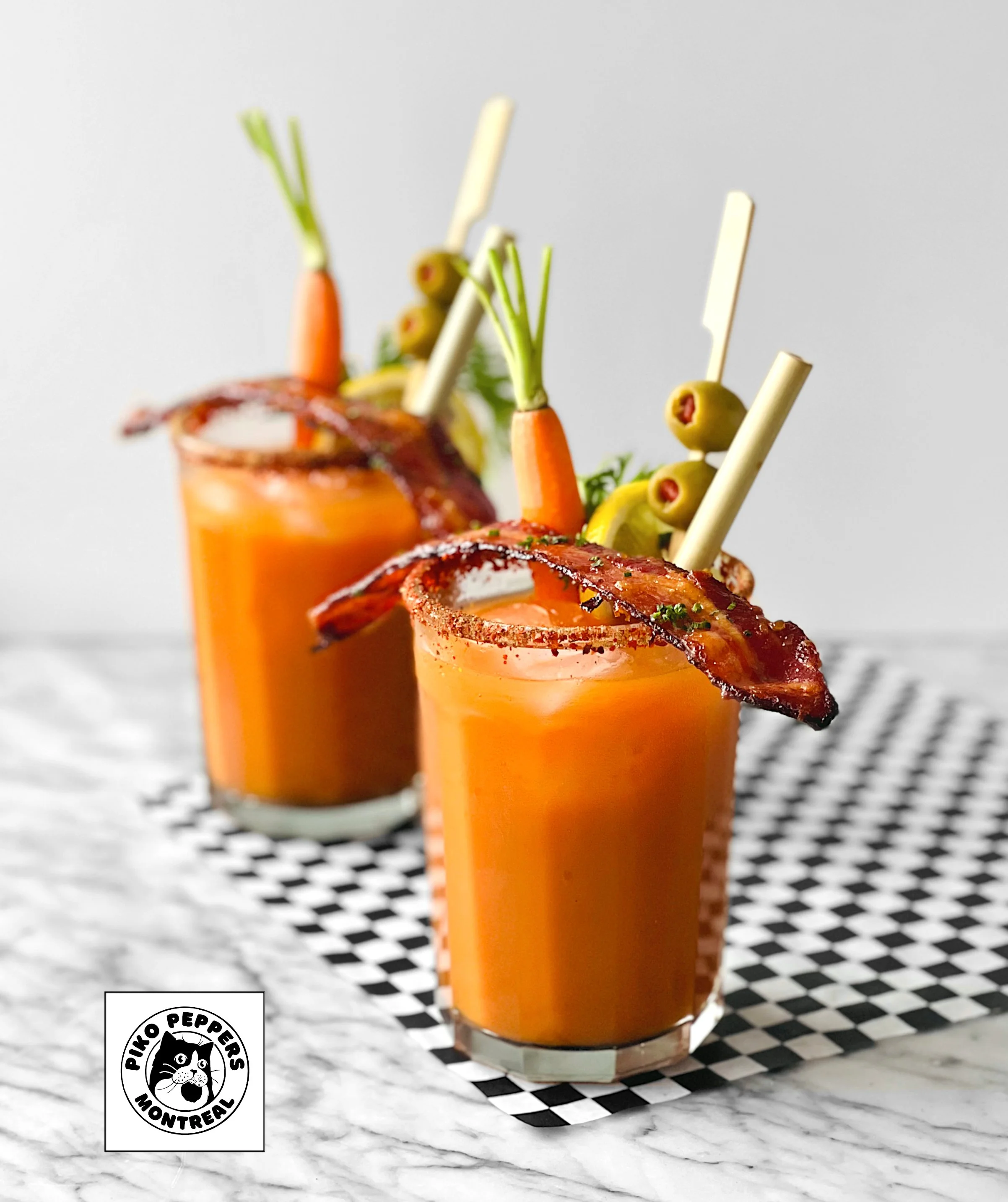 Bloody Caesar épicé à la carotte