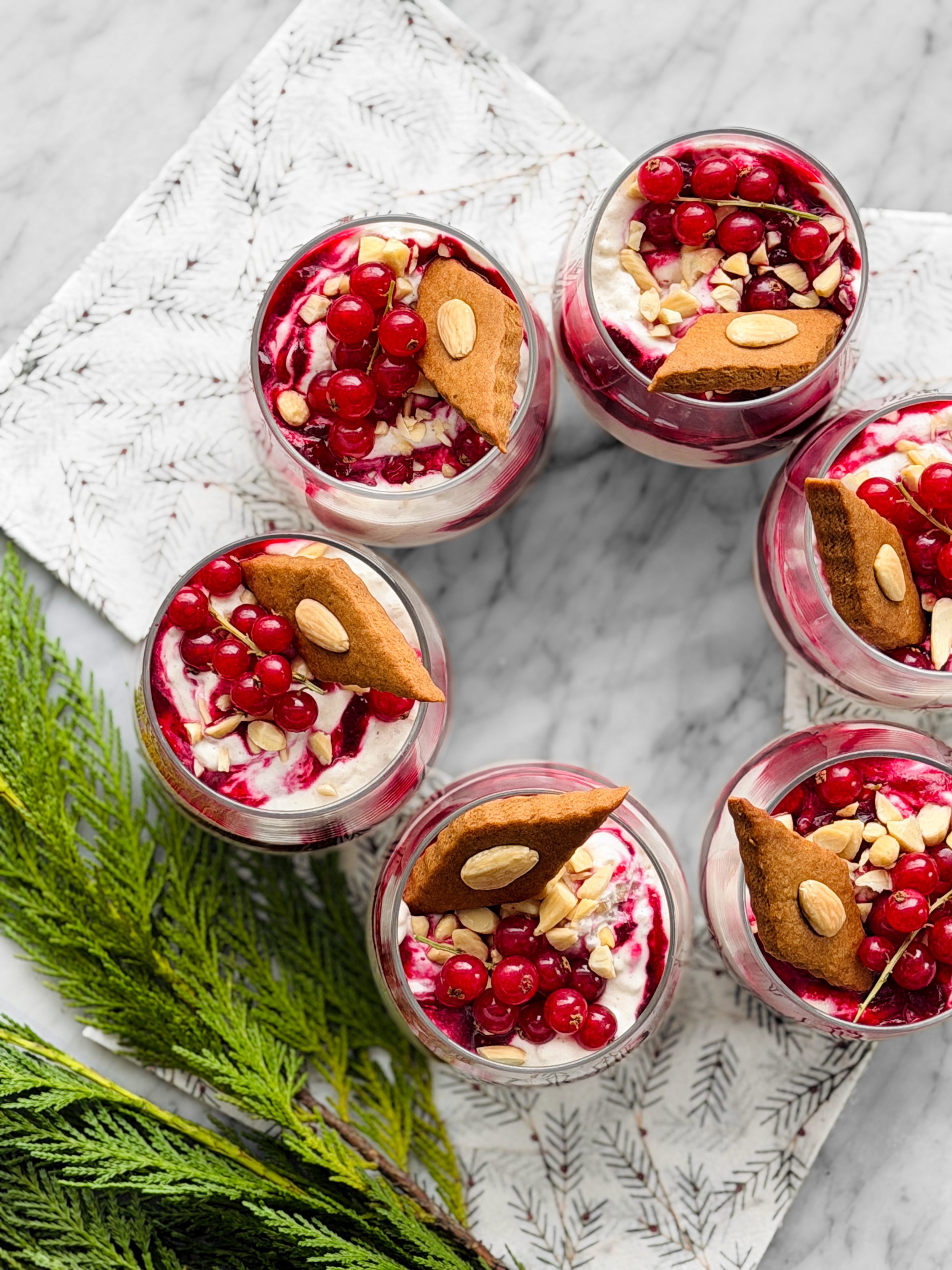Riskrem - Pudding au riz et sauce aux petits fruits rouges