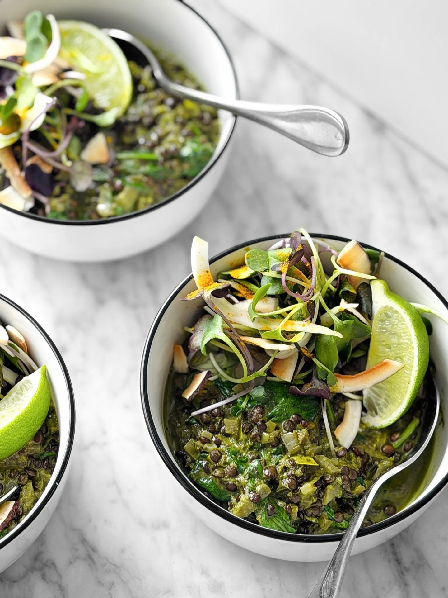 C&rsquo;est le printemps! Mais toujours sous un ciel d&rsquo;hiver on a tout de m&ecirc;me besoin de plats chauds et r&eacute;confortants sans sacrifier la bonne dose de vert que notre corps &agrave; tant besoin &agrave; ce temps de l&rsquo;ann&eacut