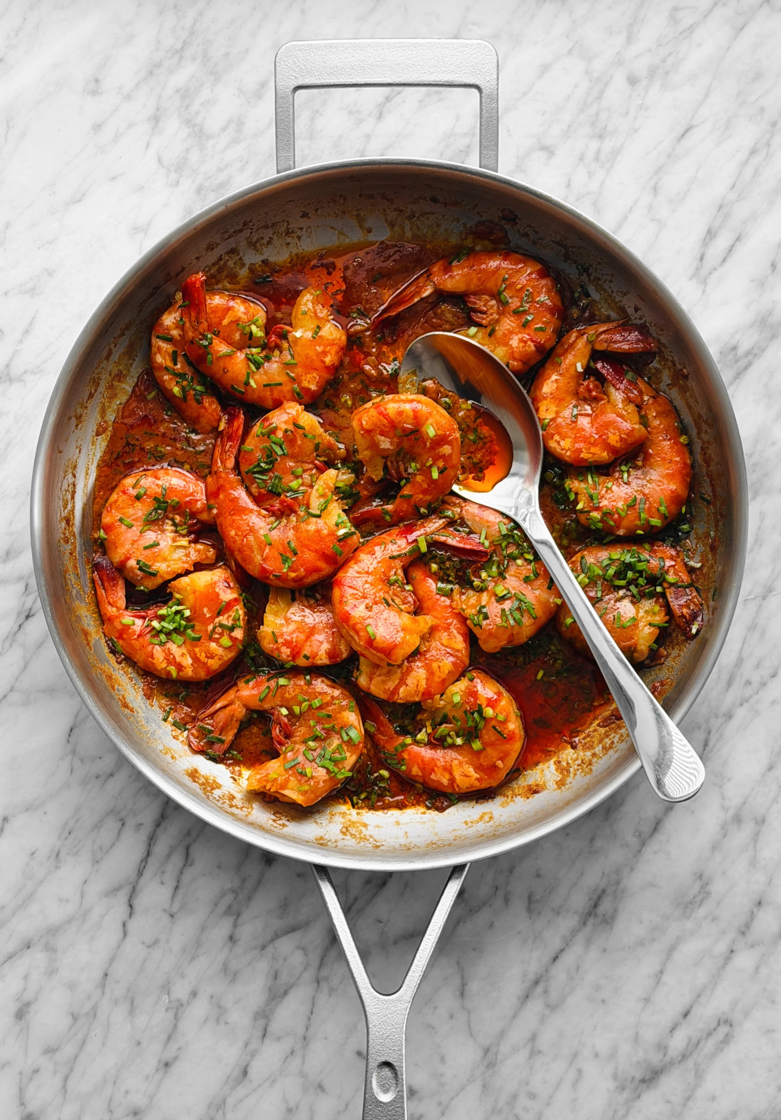 Crevettes scampi à la coréenne