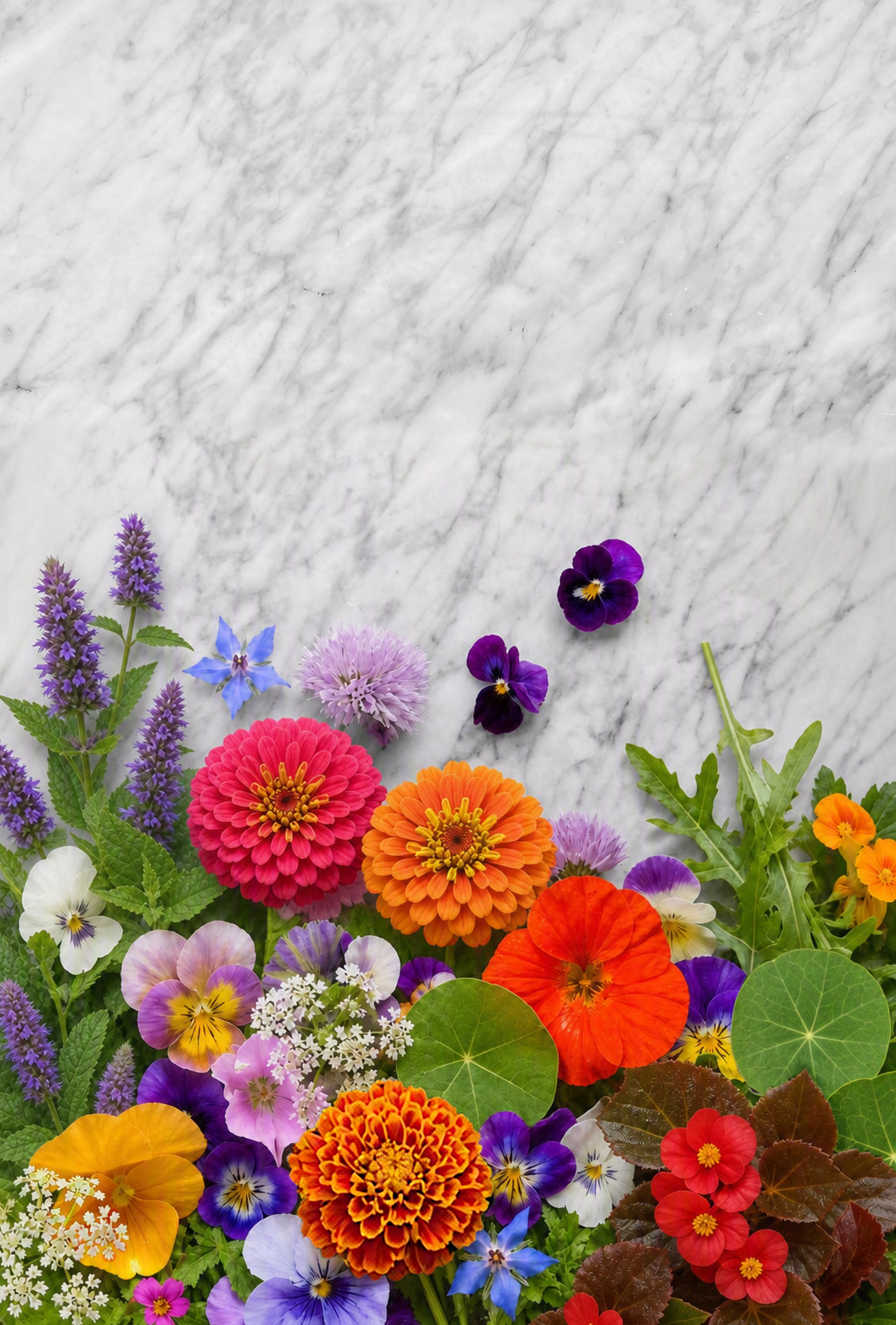 Les fleurs comestibles