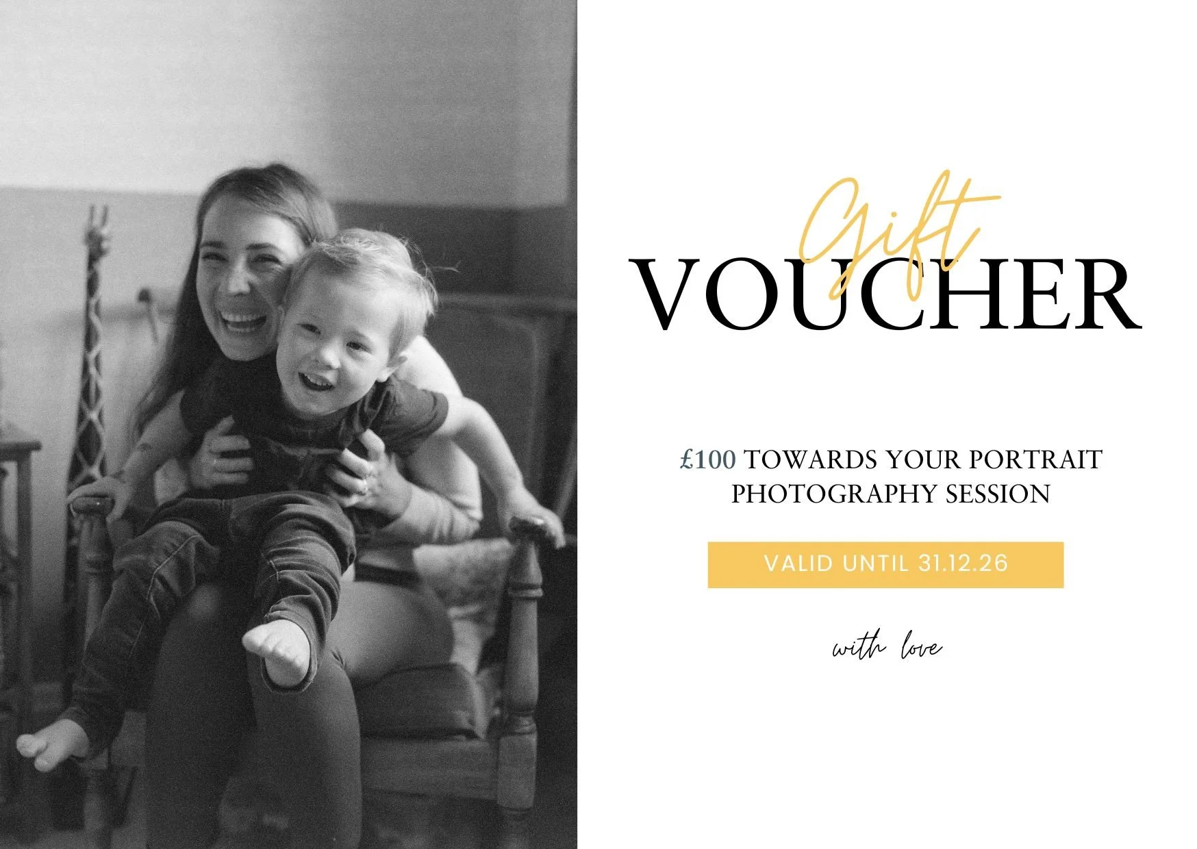 Day In The Life Gift Voucher 2026