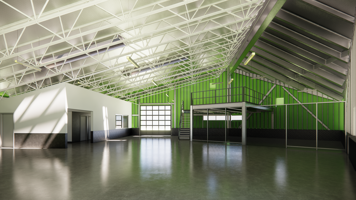 Greenway Maintenance Facility - Garage Interior.png