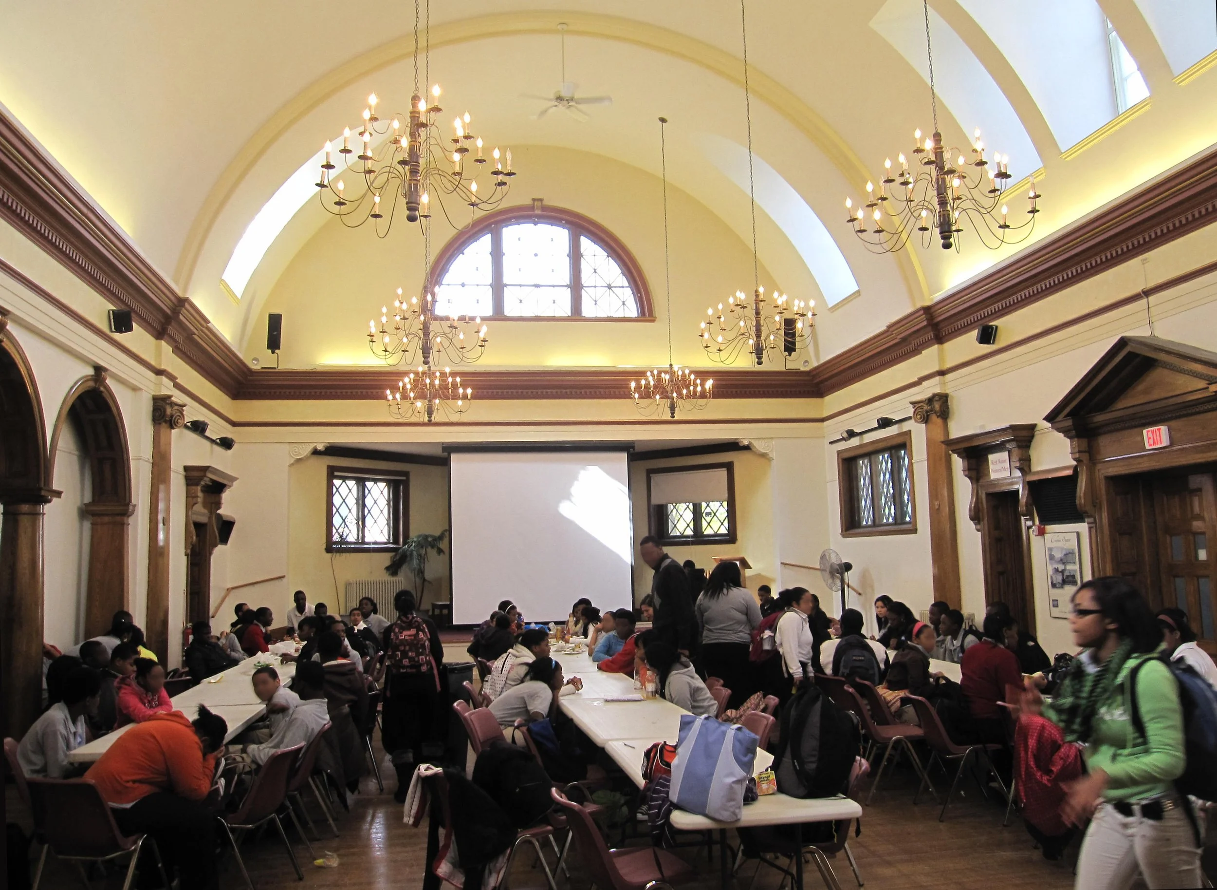 Codman students in great hall - blurred.jpg