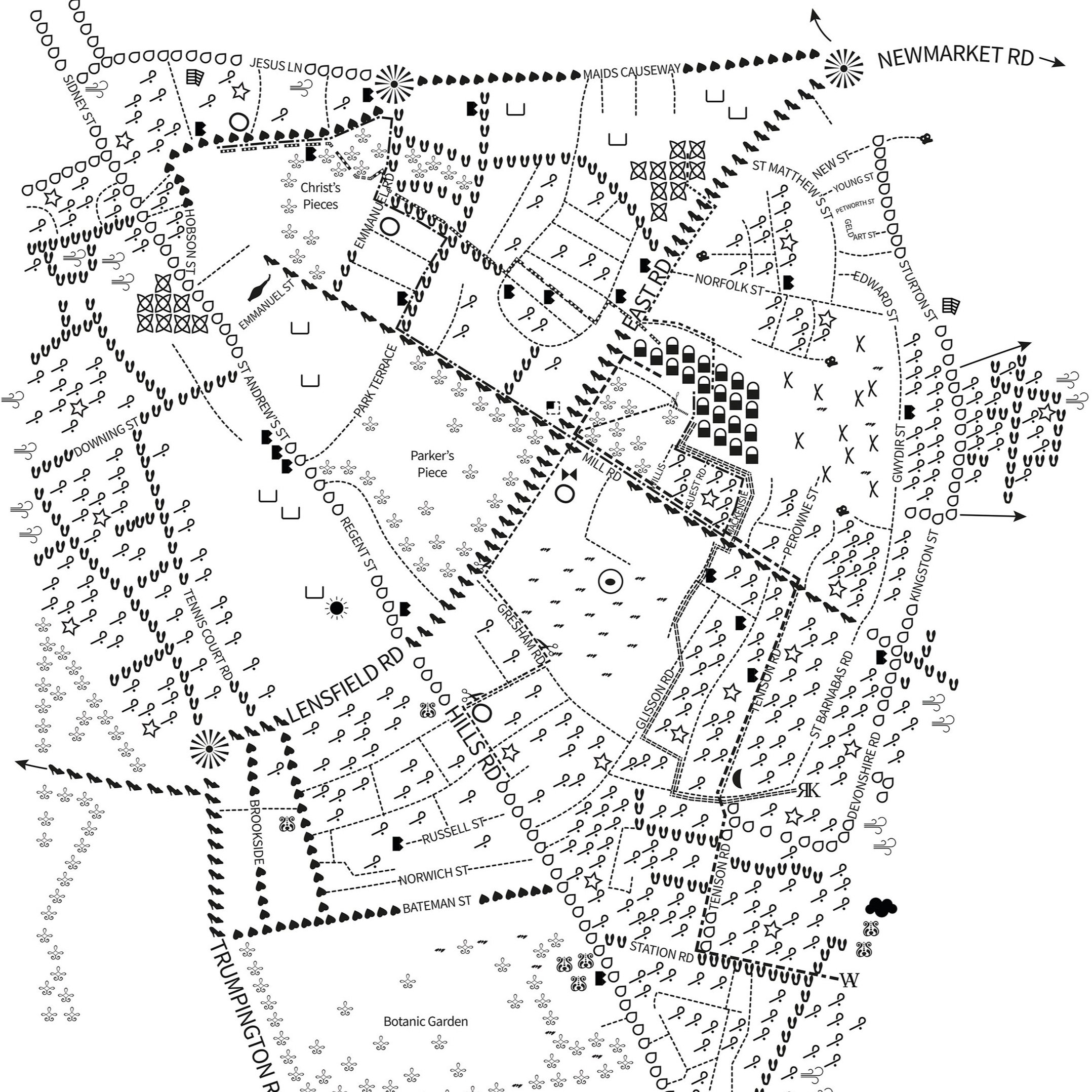 Wainwright's map