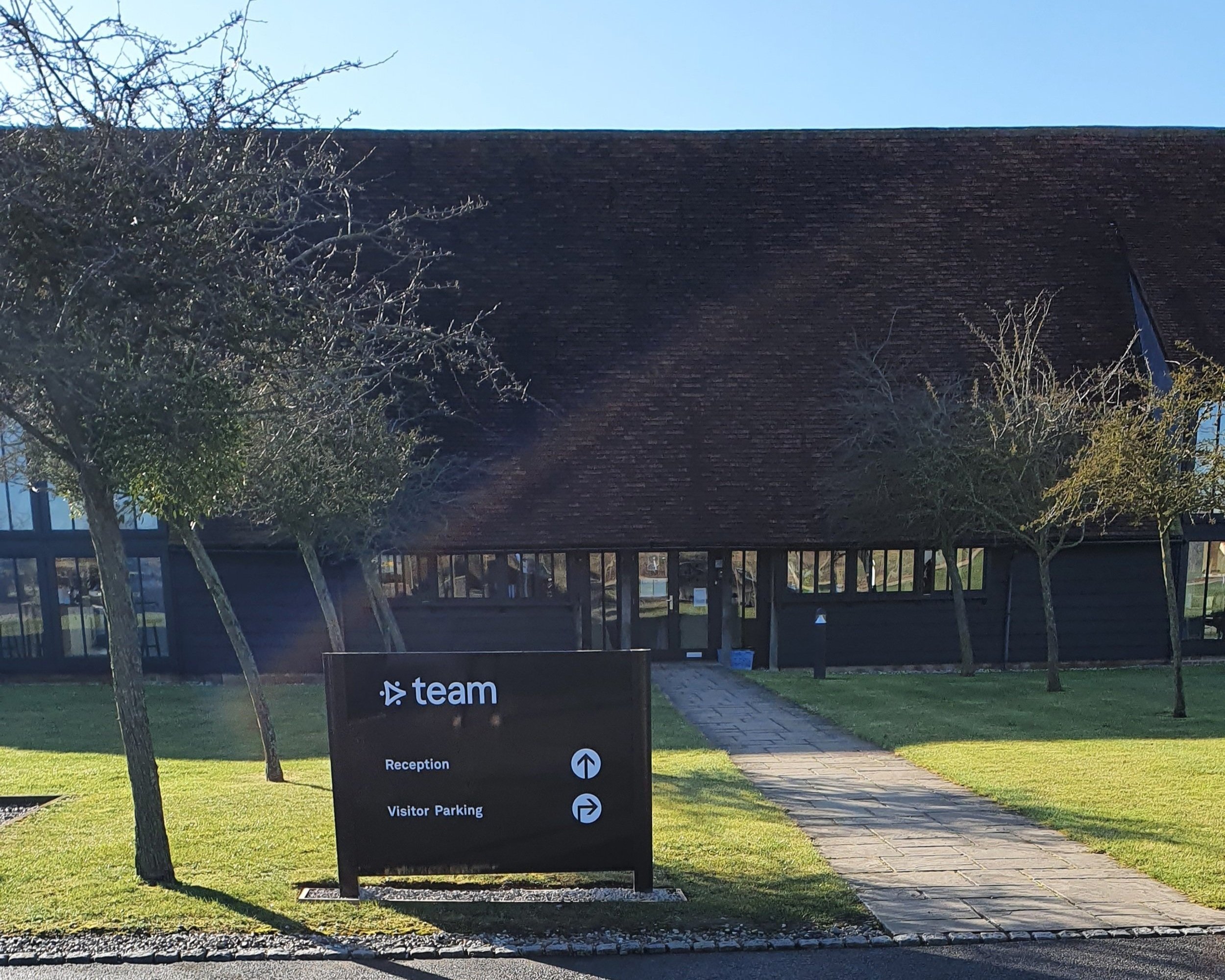 New signage at Team