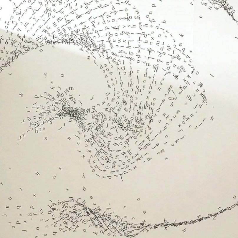 Typographic mumuration