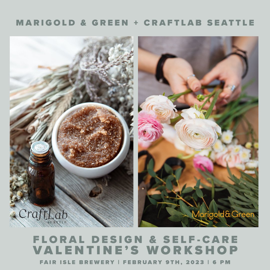 Valentine’s Floral &amp; Self-Care Workshop