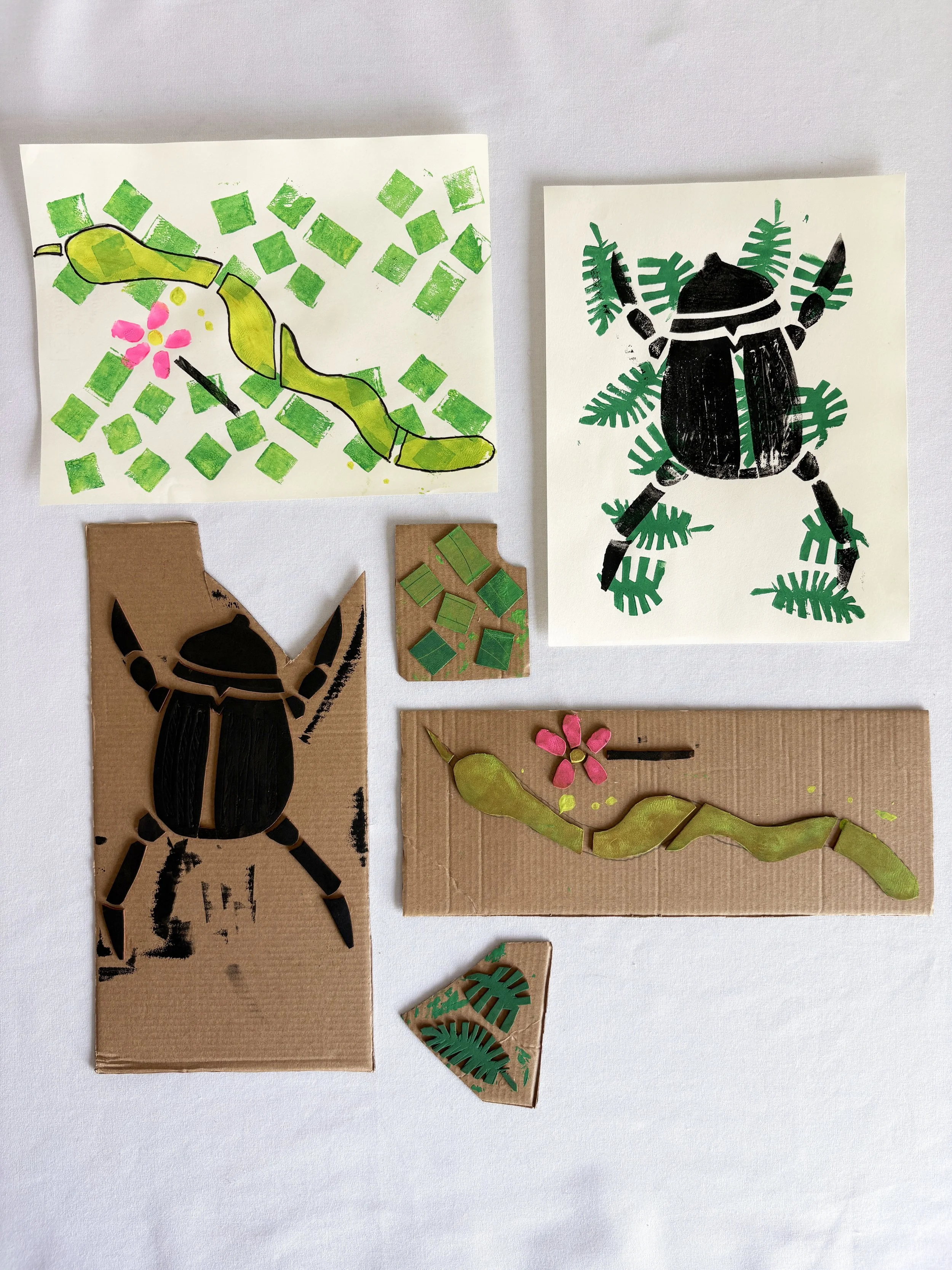 Wild for Printmaking! (Kid + Adult)