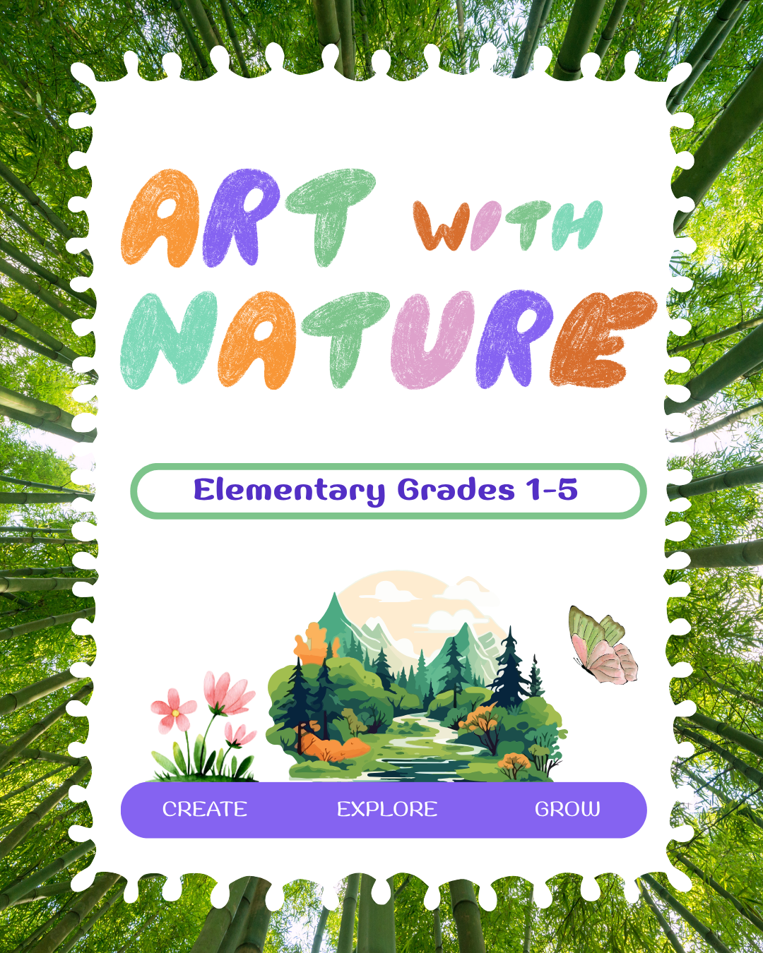 Art with Nature After School Class - Elementary