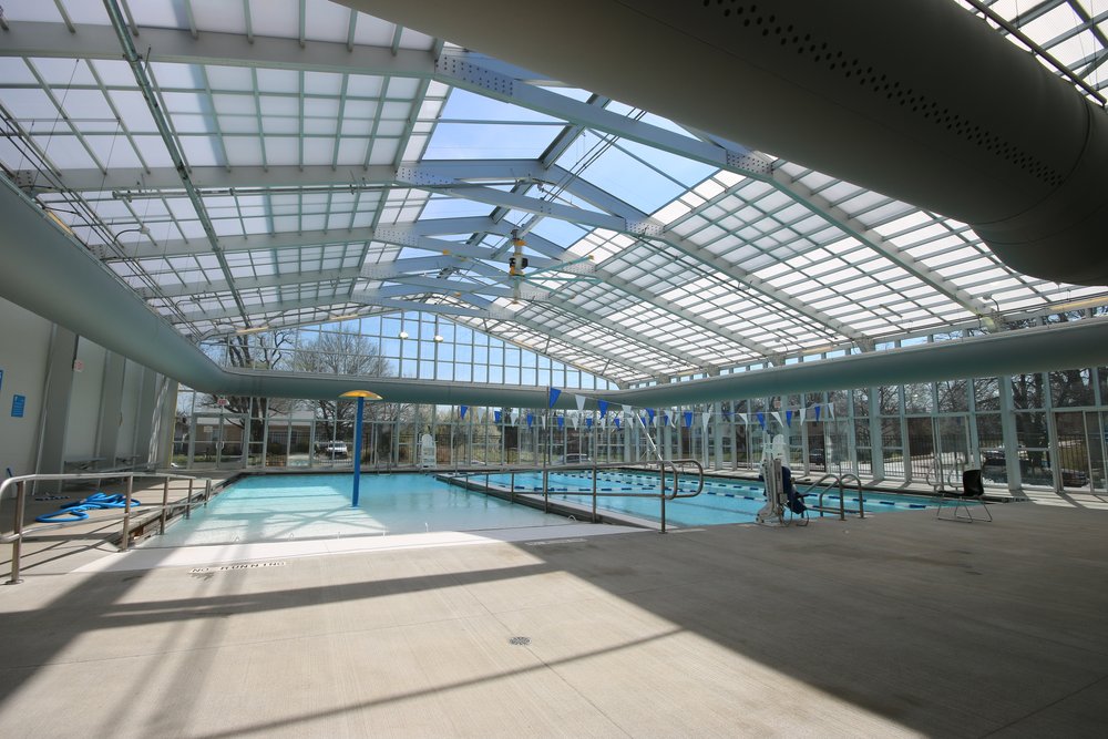 The Linwood YMCA's pool after its 2015 renovation
