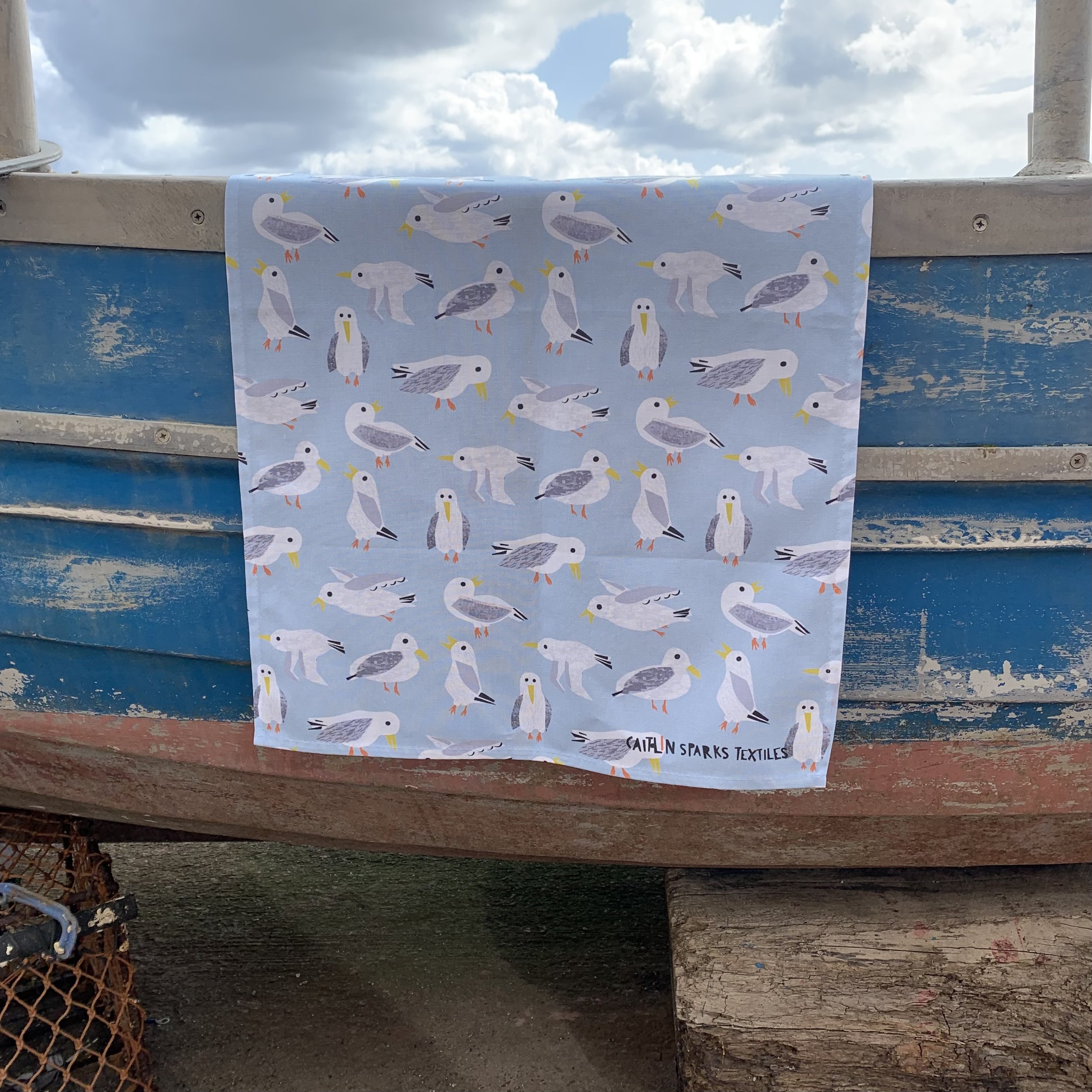 Seagull Tea Towel