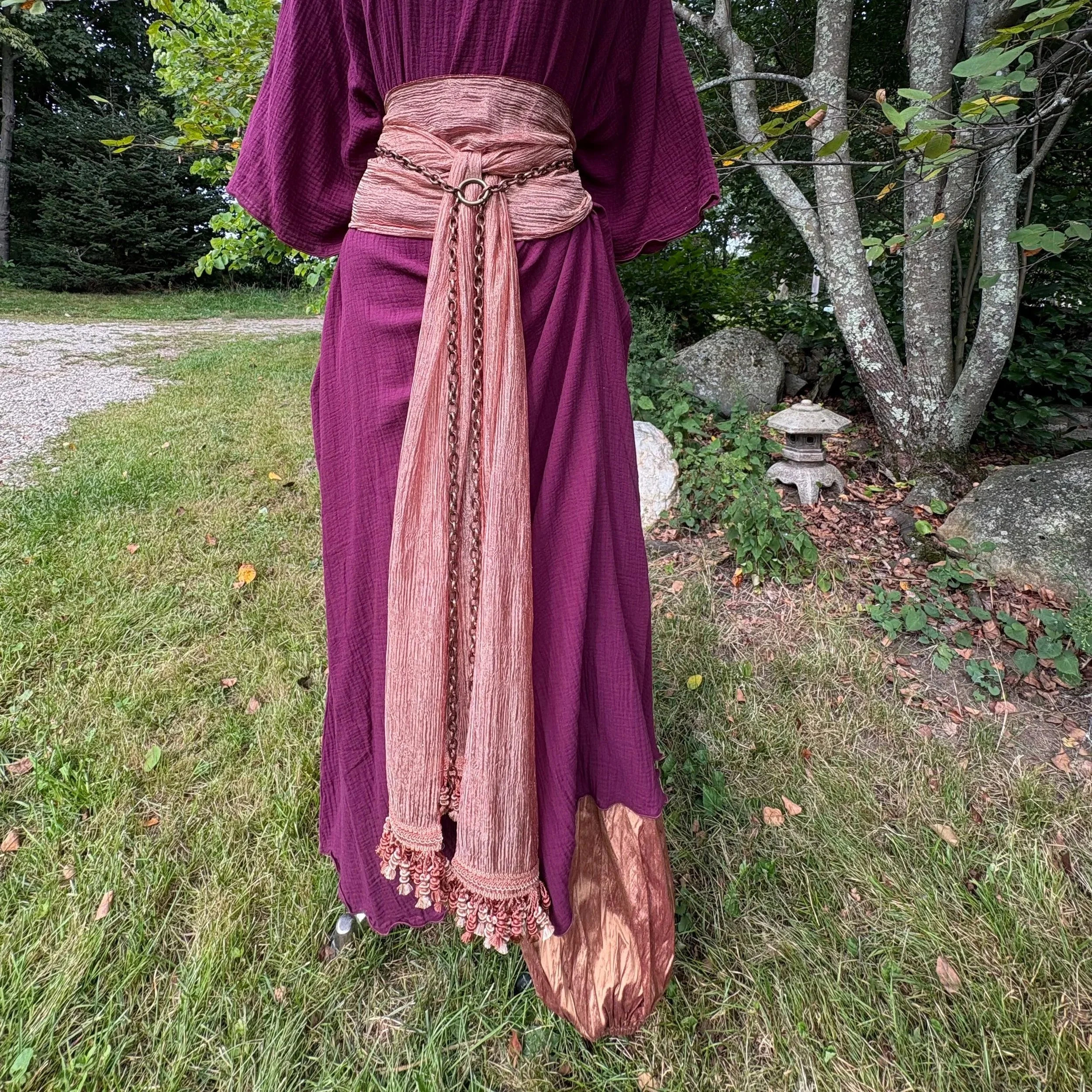 IMG_6026.jpeg+Sirocco+Short+Sleeve+Plum%2C+Salvar%2C+Silk+Copper%2C+Sash+Organza+Rose%3ARose%2C+Chain+Belt+Copper.jpg