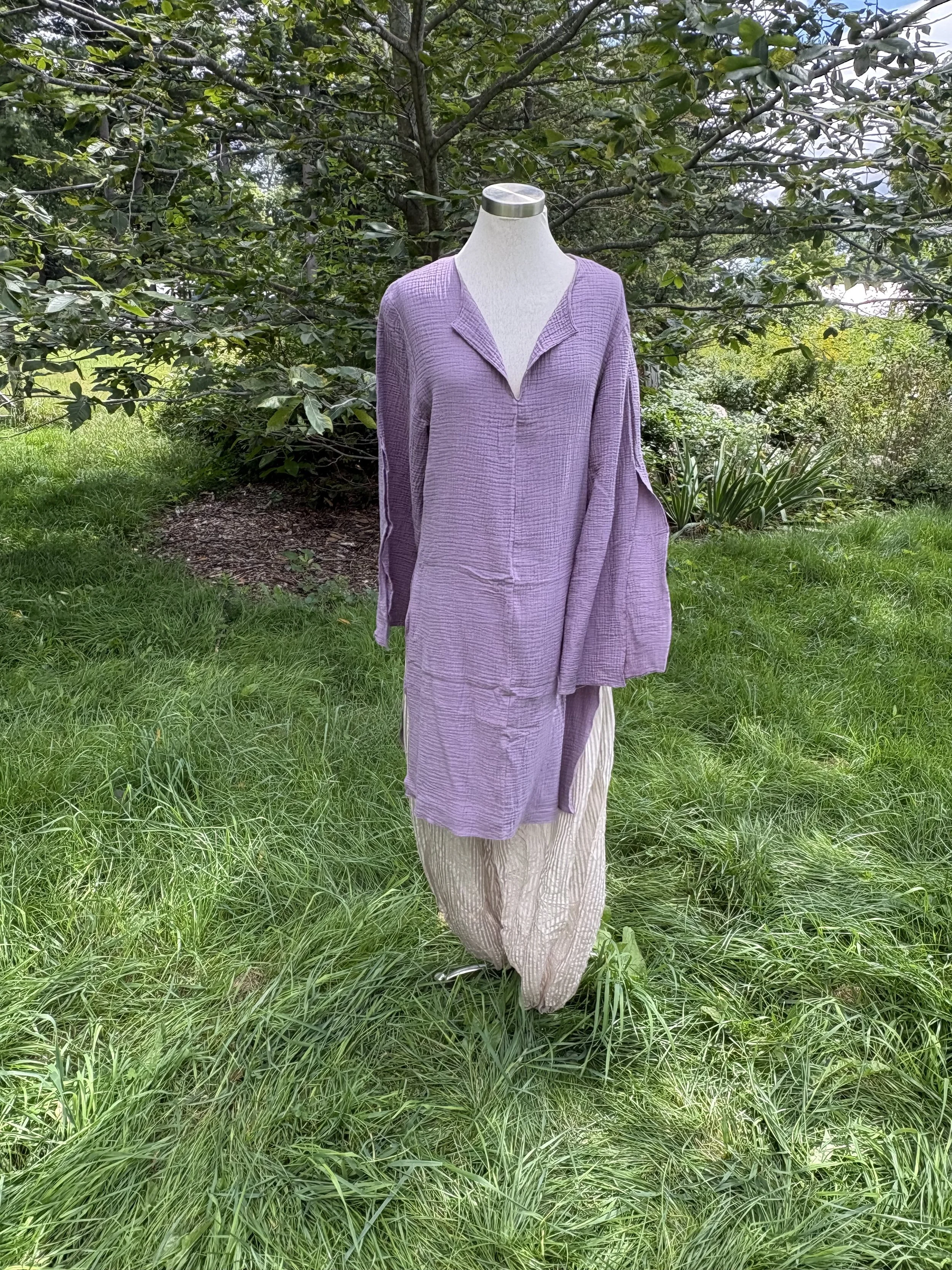 IMG_5819.jpeg Caft Lav, Salv Silk Sheer Stripe.jpeg