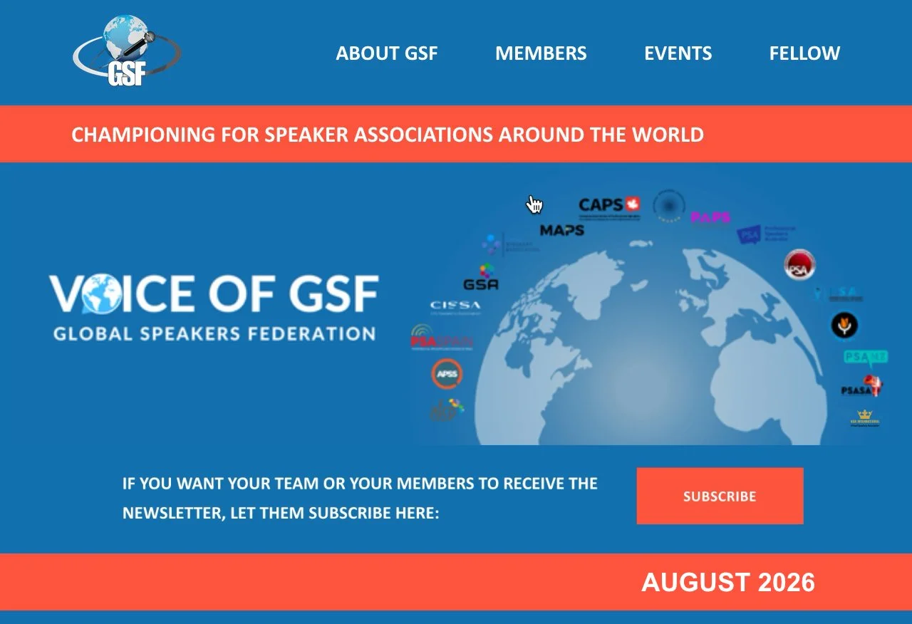 Voice of GSF Newsletter - August 2026