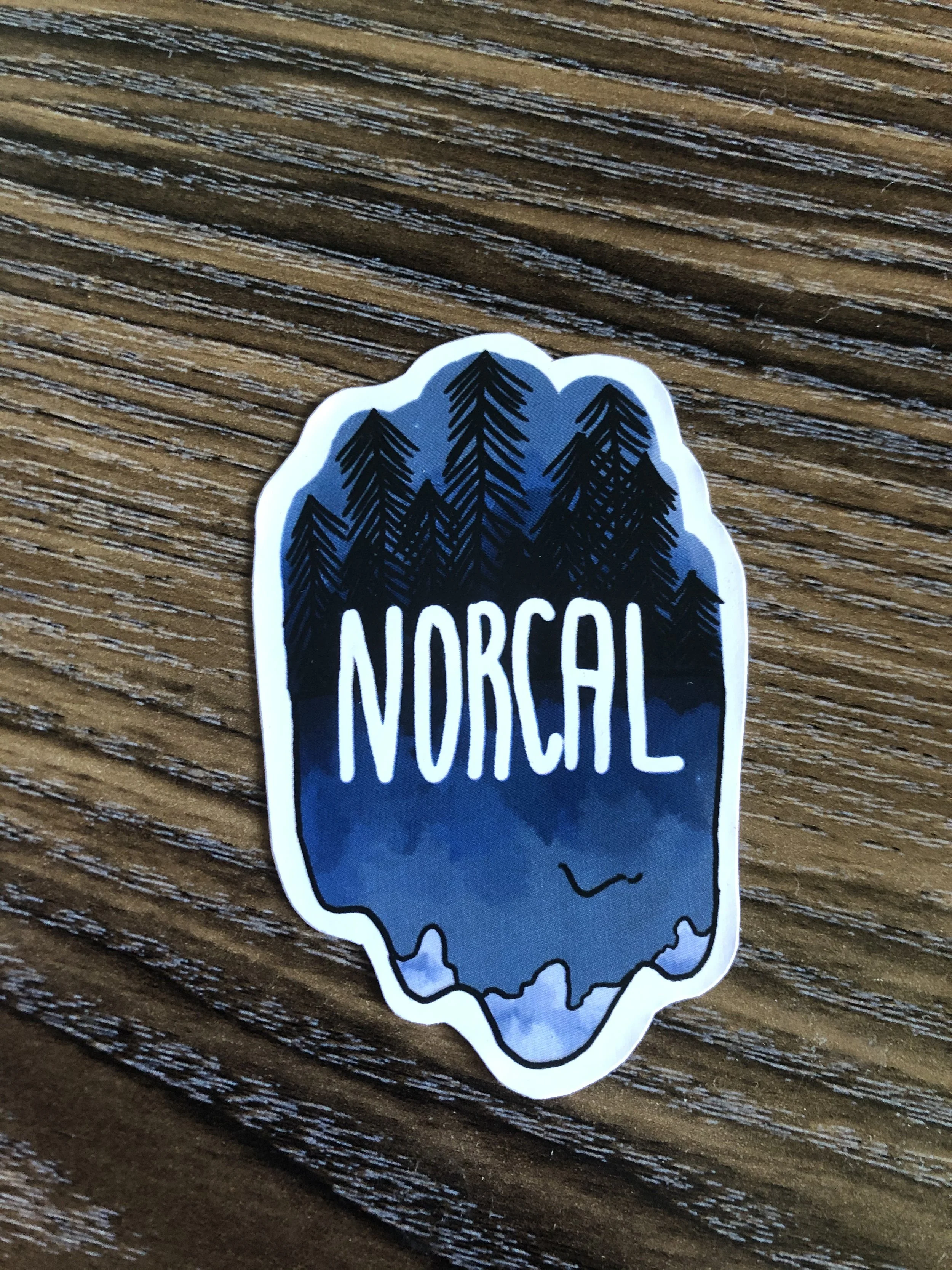 Norcal Nature Waterbottle Sticker