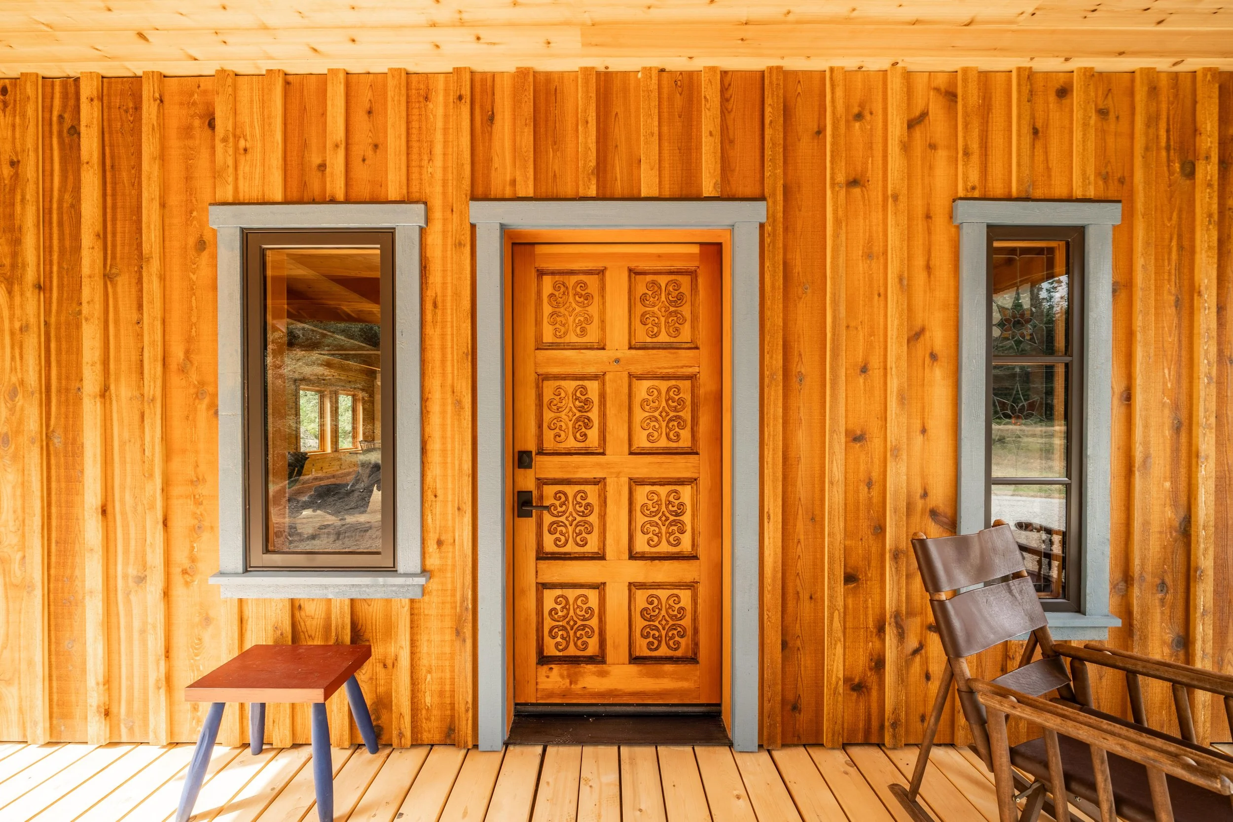 Homeowner discovered this gem of a door at a second use store