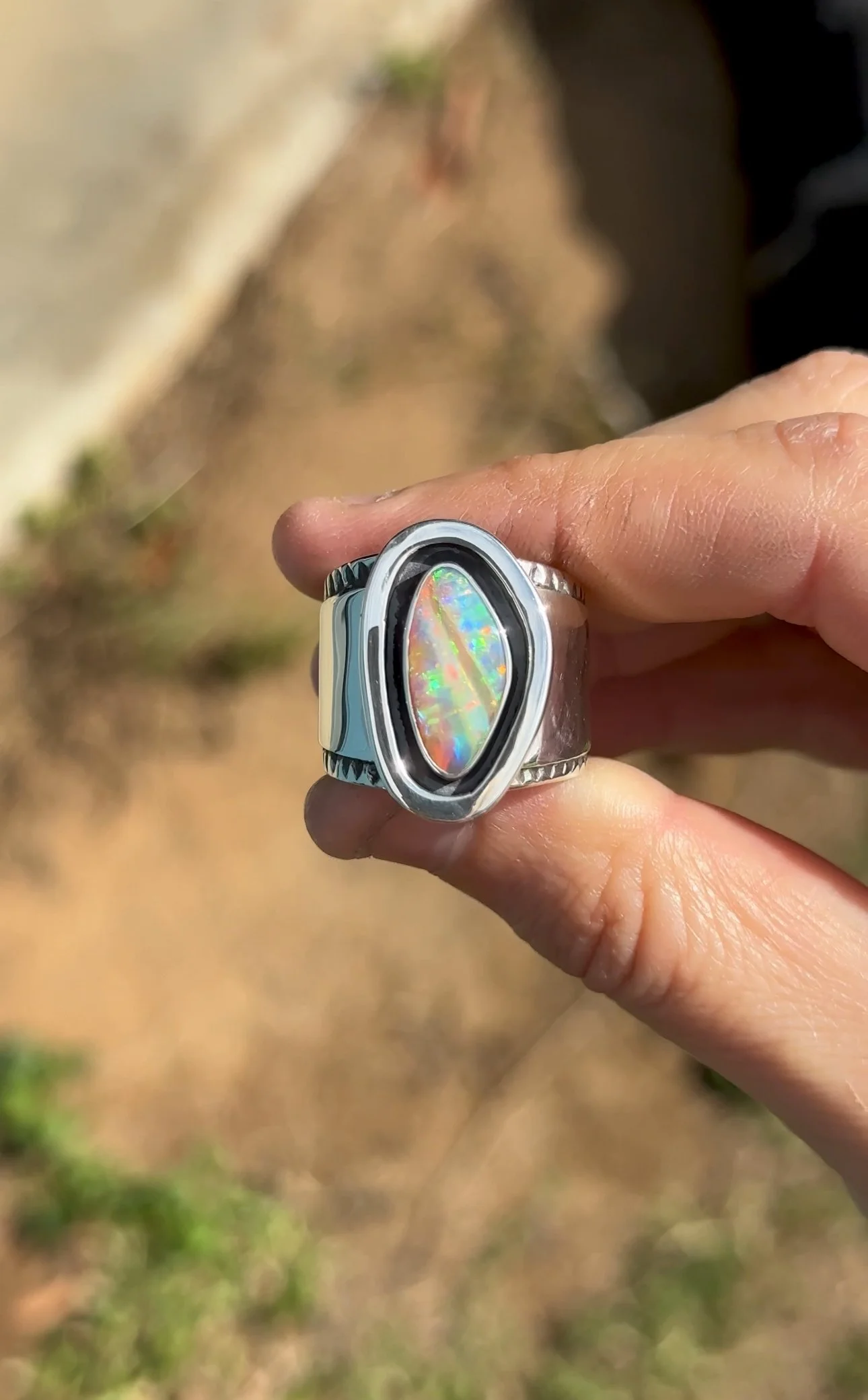 The Lumina Ring - Fitting like 7.5 (approx 1283 USD)