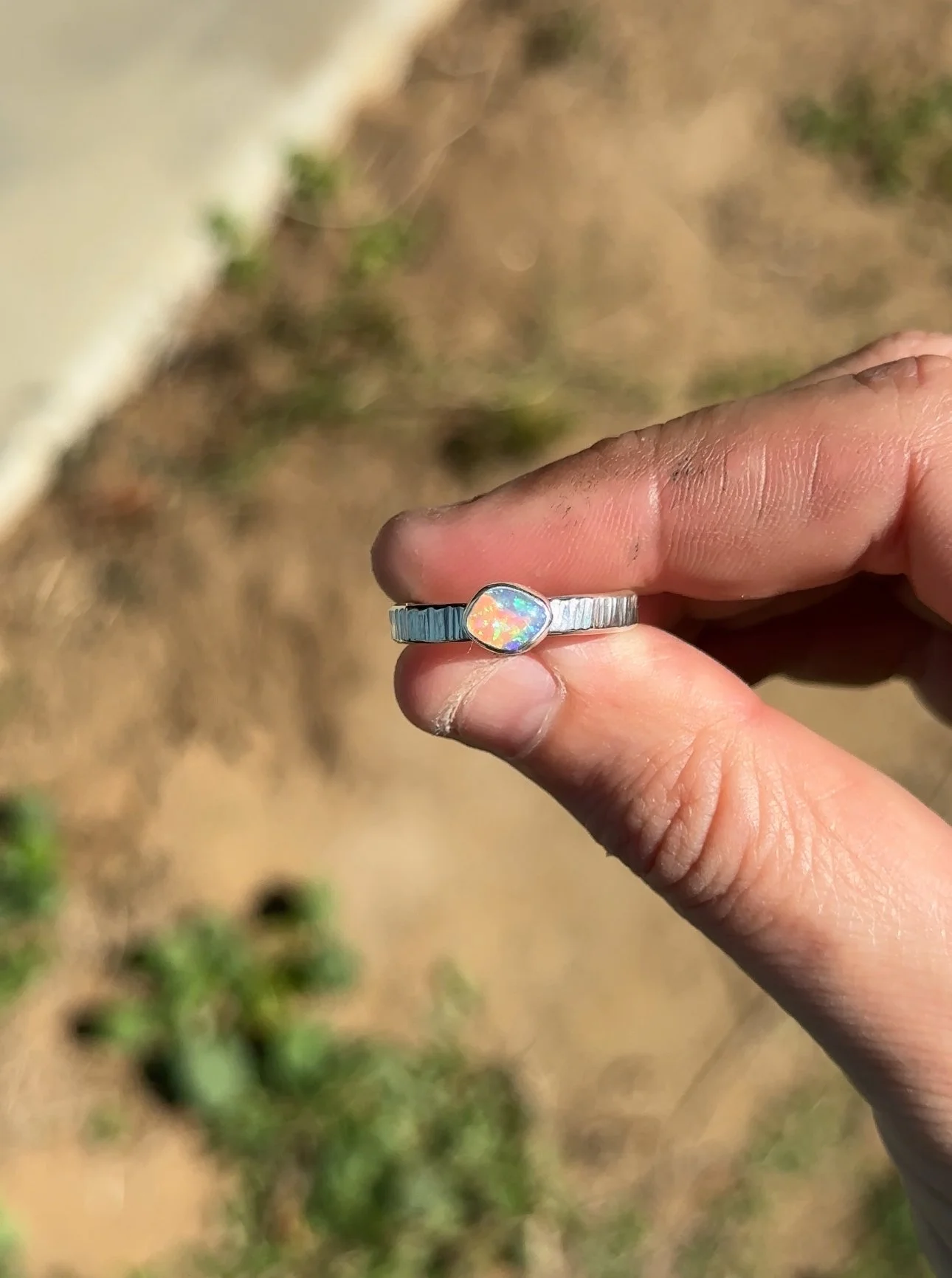 Pipe Opal Ring Sz 7 (approx 346 USD)