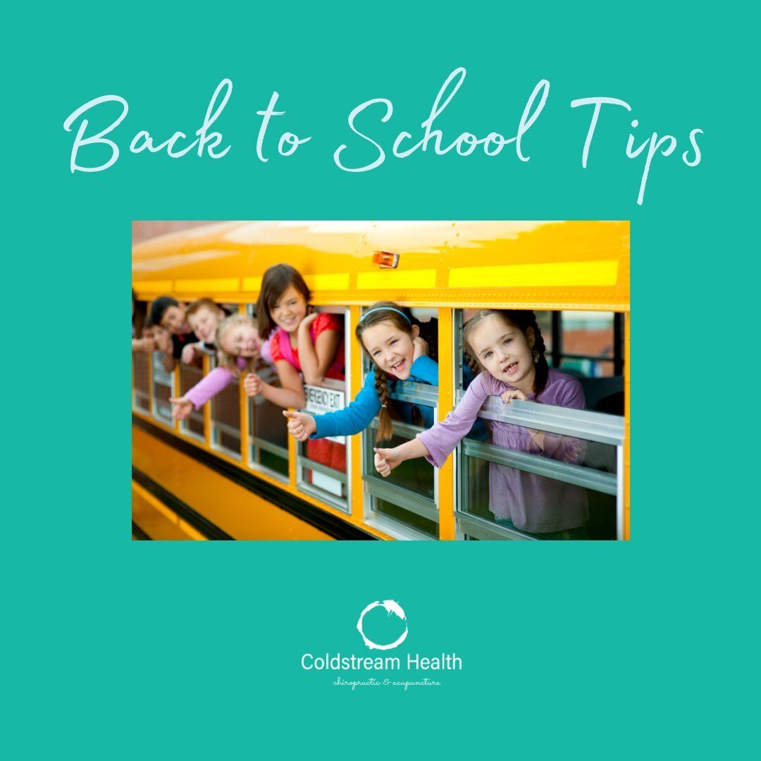 ✏️ Back to School!

📚 Here are some tips for getting your kids ready for their best year yet! 

🎒 Make sure their backpack is the proper size for them. If the bag is too large, kids will overstuff it and carry too much weight! 

👟 Look for shoes w