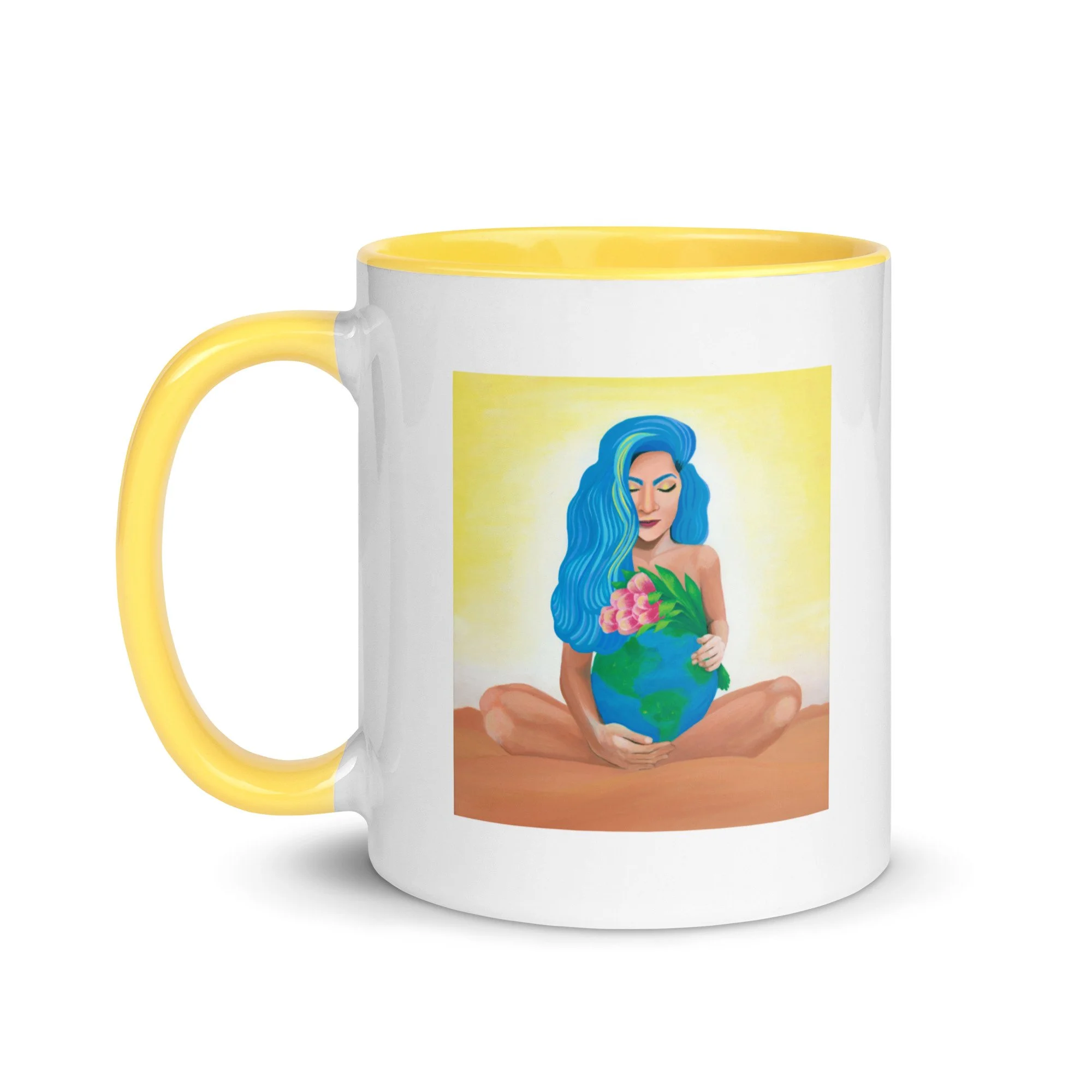 The Power of Love - Mug with Color Inside